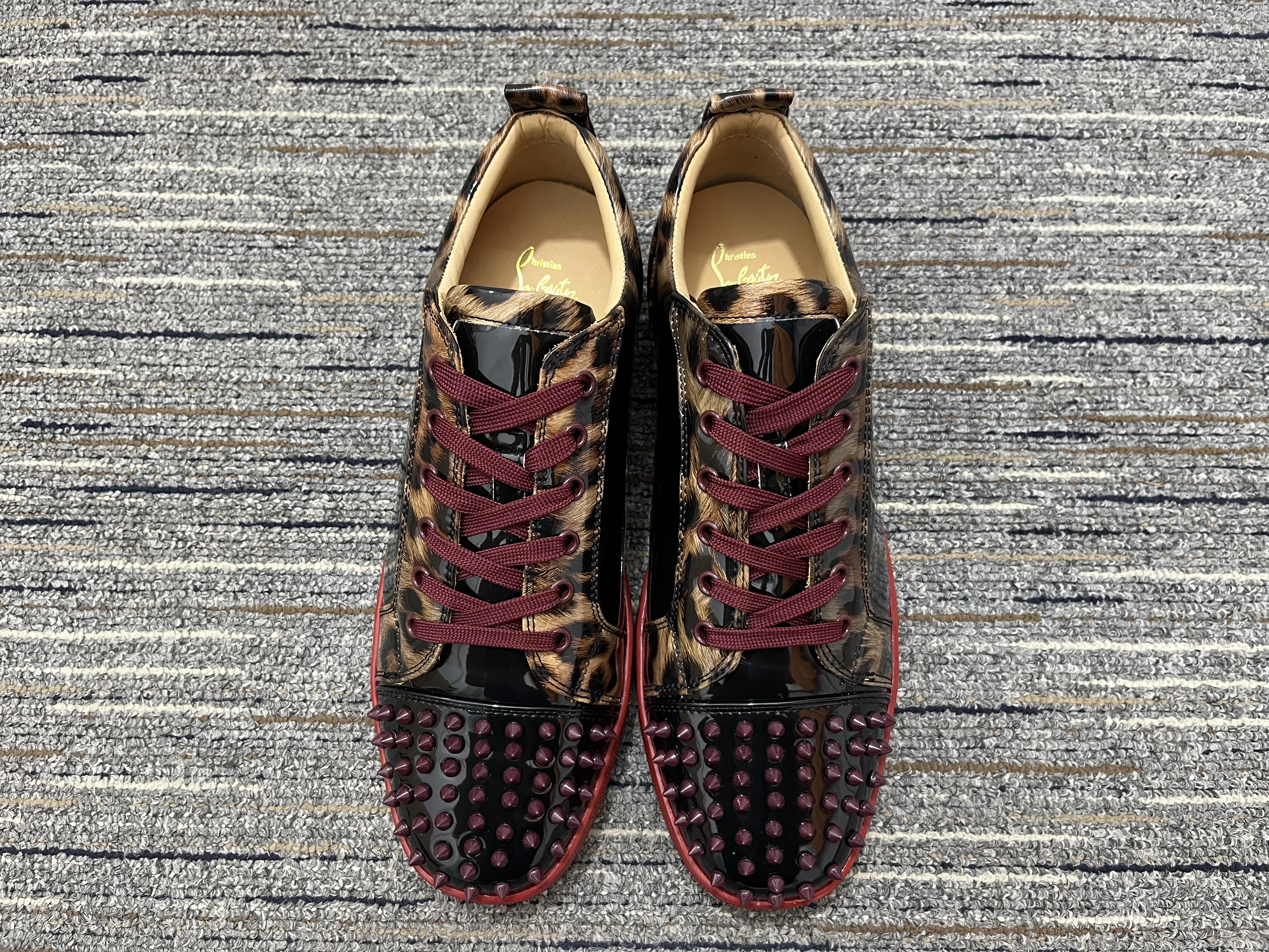 Sleek Men and Women C*hristian L*ouboutin Top Sneakers CL 20230818- 4957