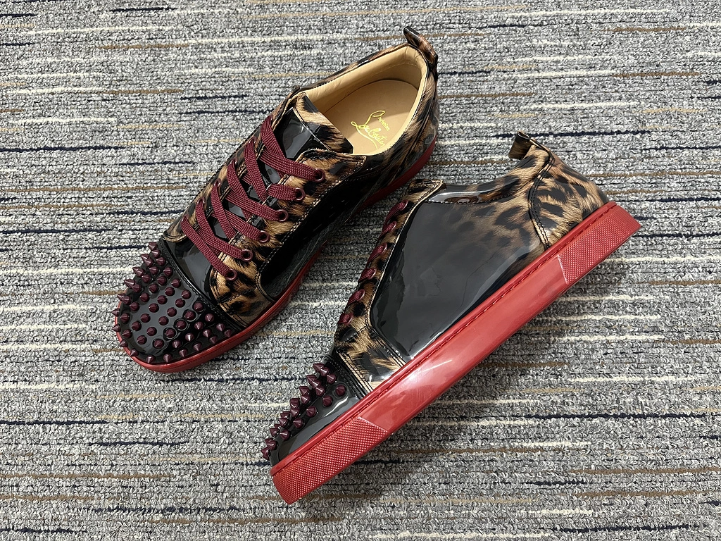 Sleek Men and Women C*hristian L*ouboutin Top Sneakers CL 20230818- 4957