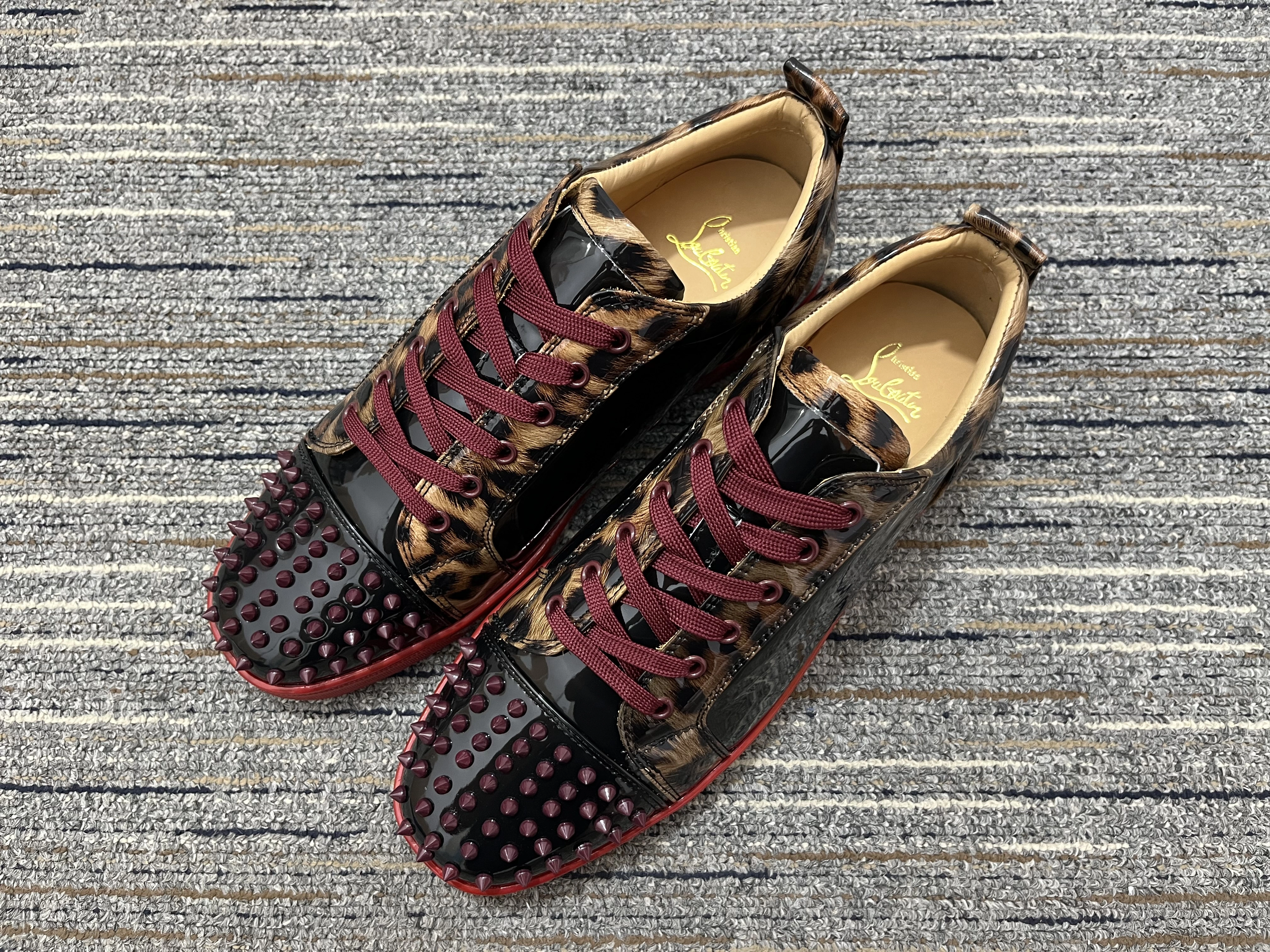 Sleek Men and Women C*hristian L*ouboutin Top Sneakers CL 20230818- 4957
