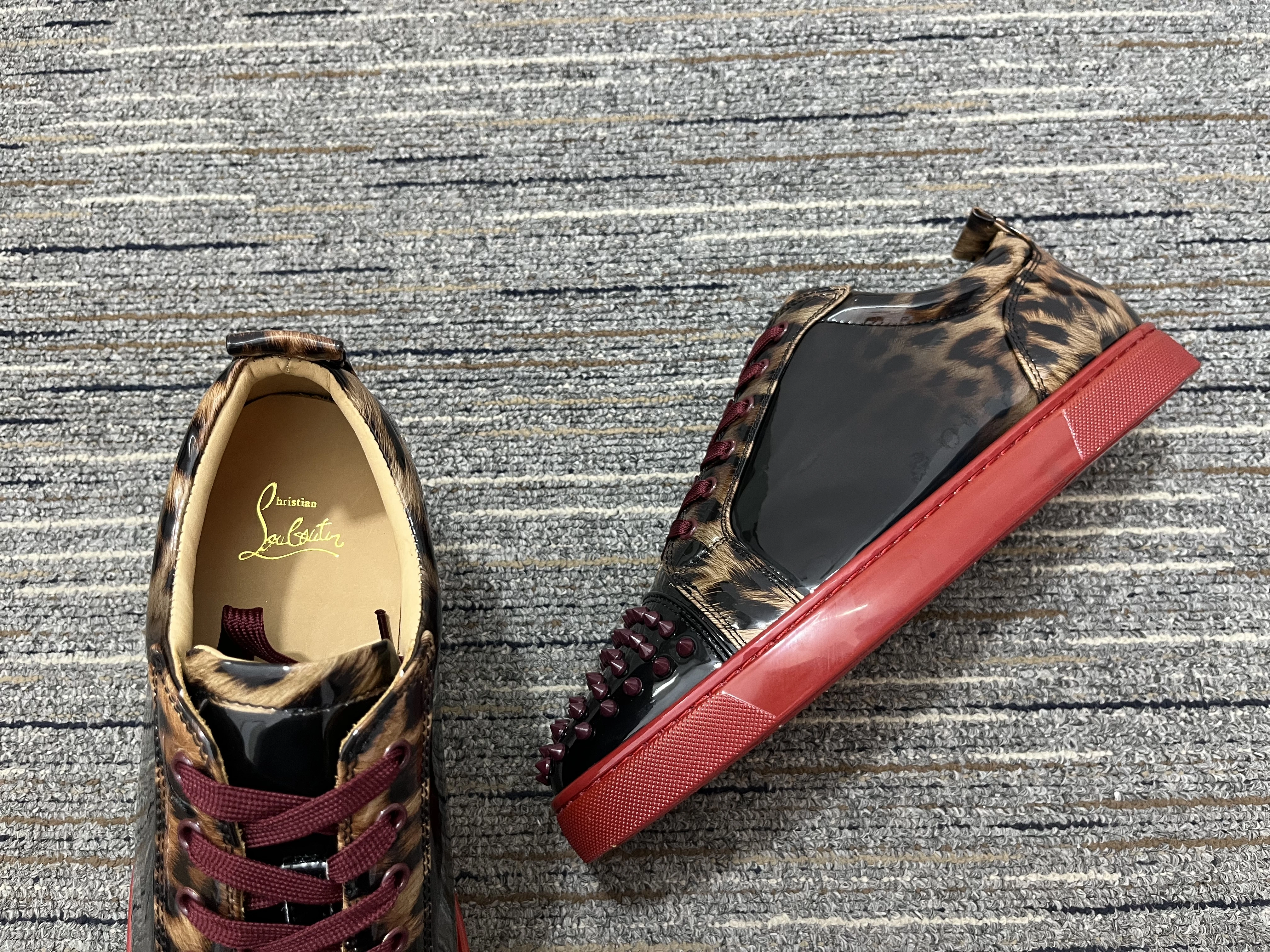 Sleek Men and Women C*hristian L*ouboutin Top Sneakers CL 20230818- 4957