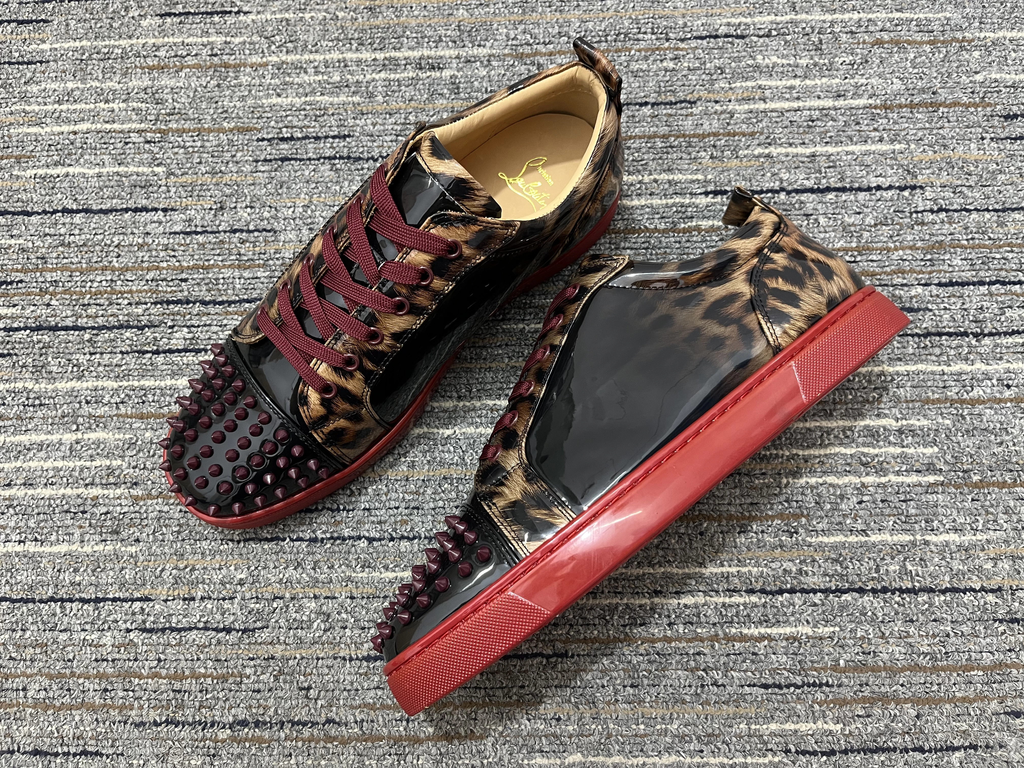 Sleek Men and Women C*hristian L*ouboutin Top Sneakers CL 20230818- 4957