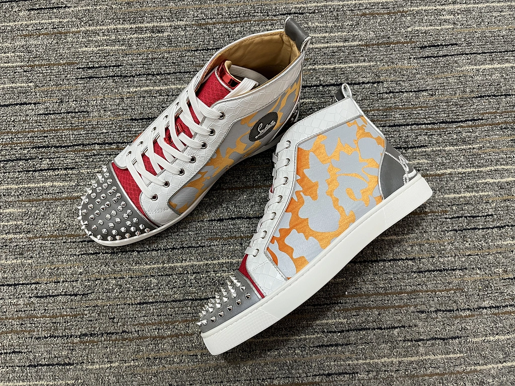 Men and Women C*hristian L*ouboutin Top Sneakers CL 20230818- Unisex 4945