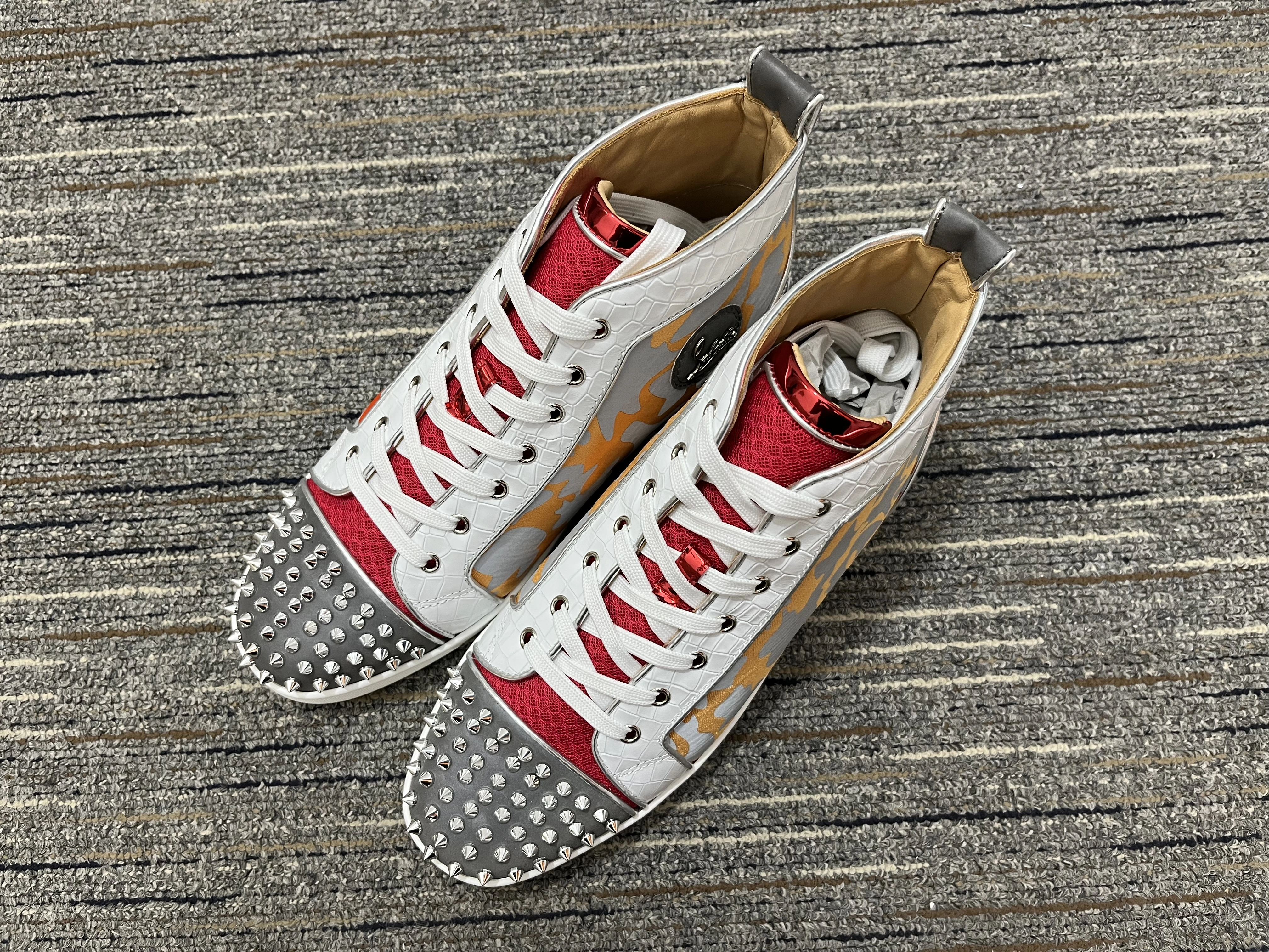 Men and Women C*hristian L*ouboutin Top Sneakers CL 20230818- Unisex 4945