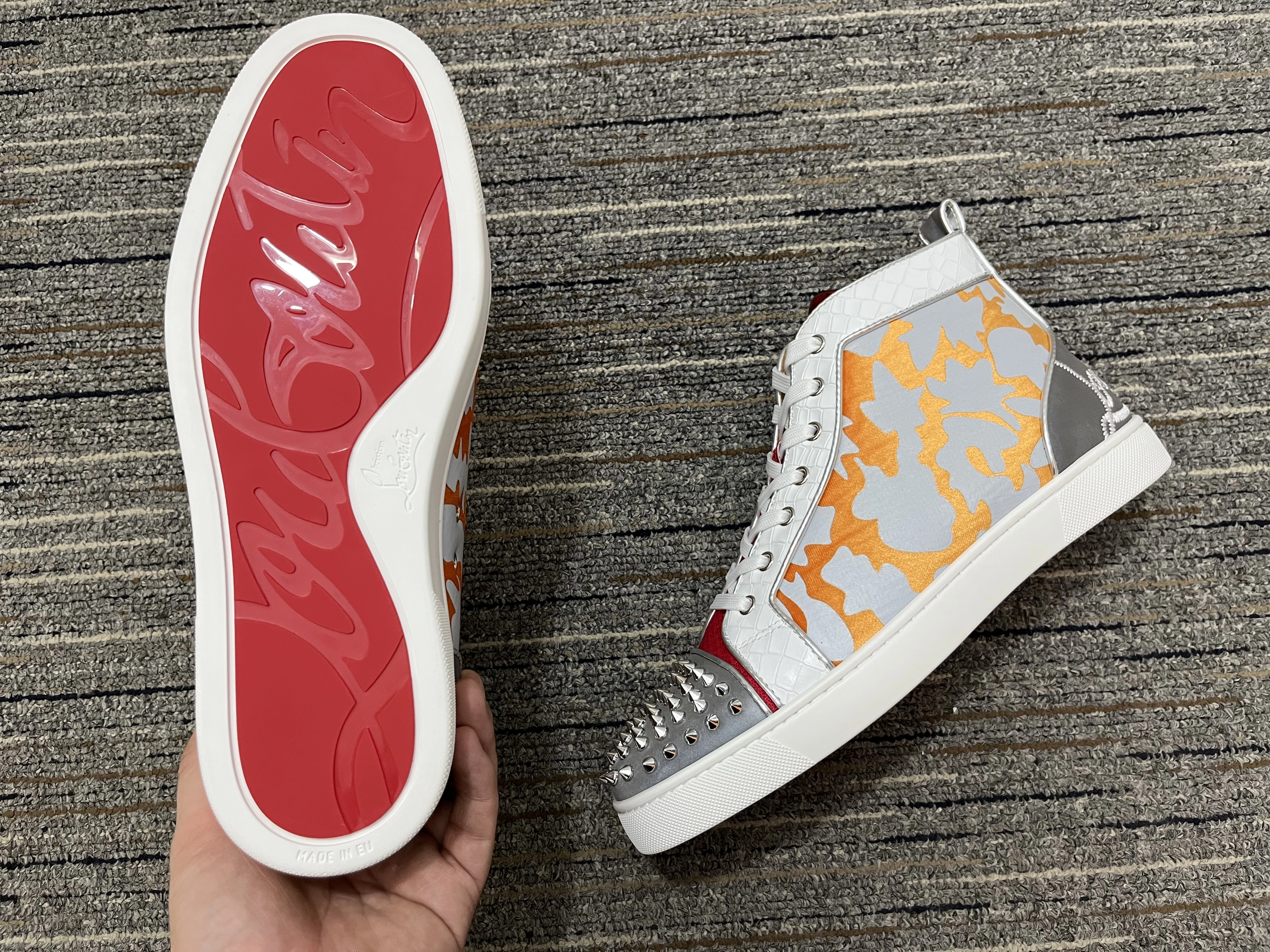 Men and Women C*hristian L*ouboutin Top Sneakers CL 20230818- Unisex 4945