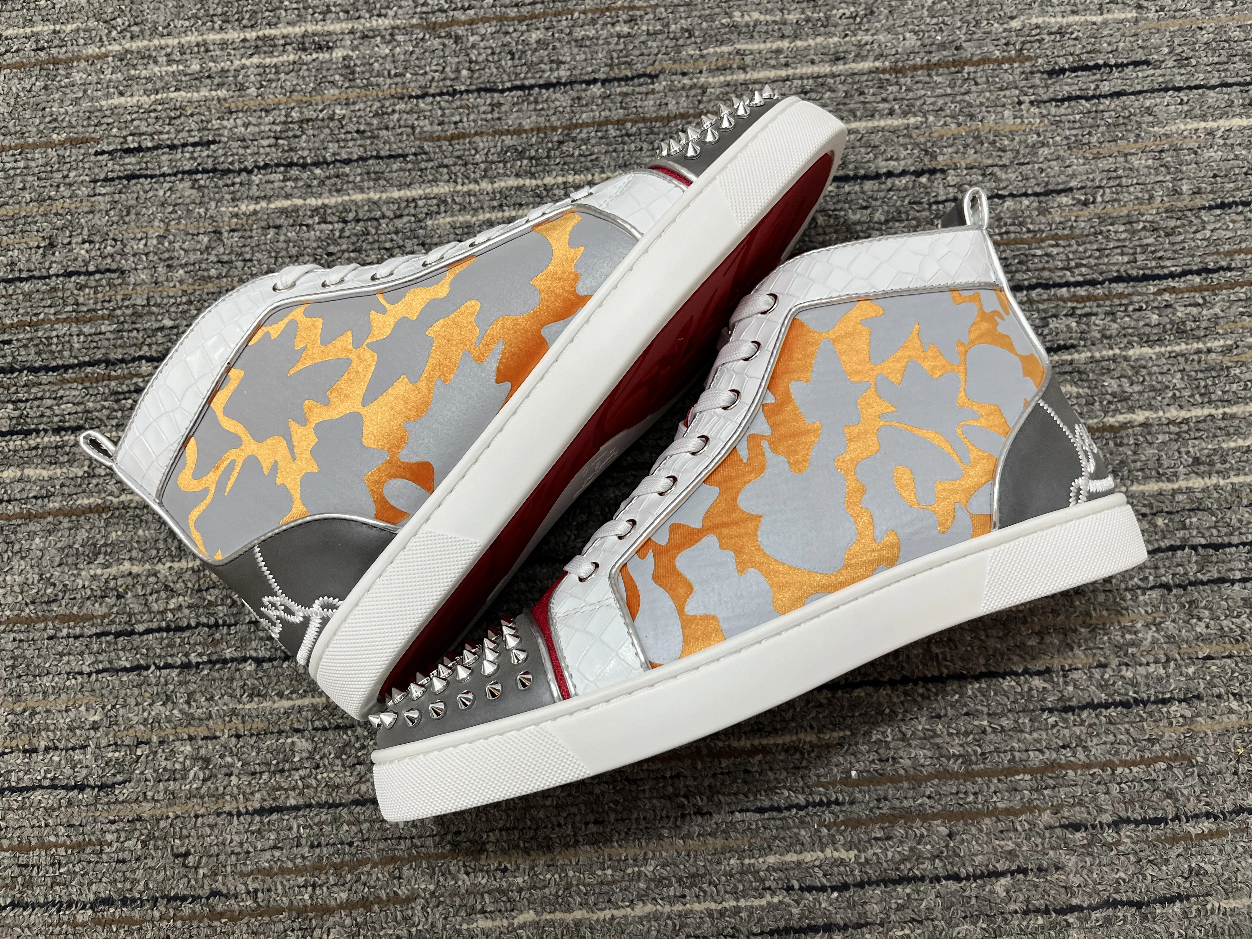 Men and Women C*hristian L*ouboutin Top Sneakers CL 20230818- Unisex 4945