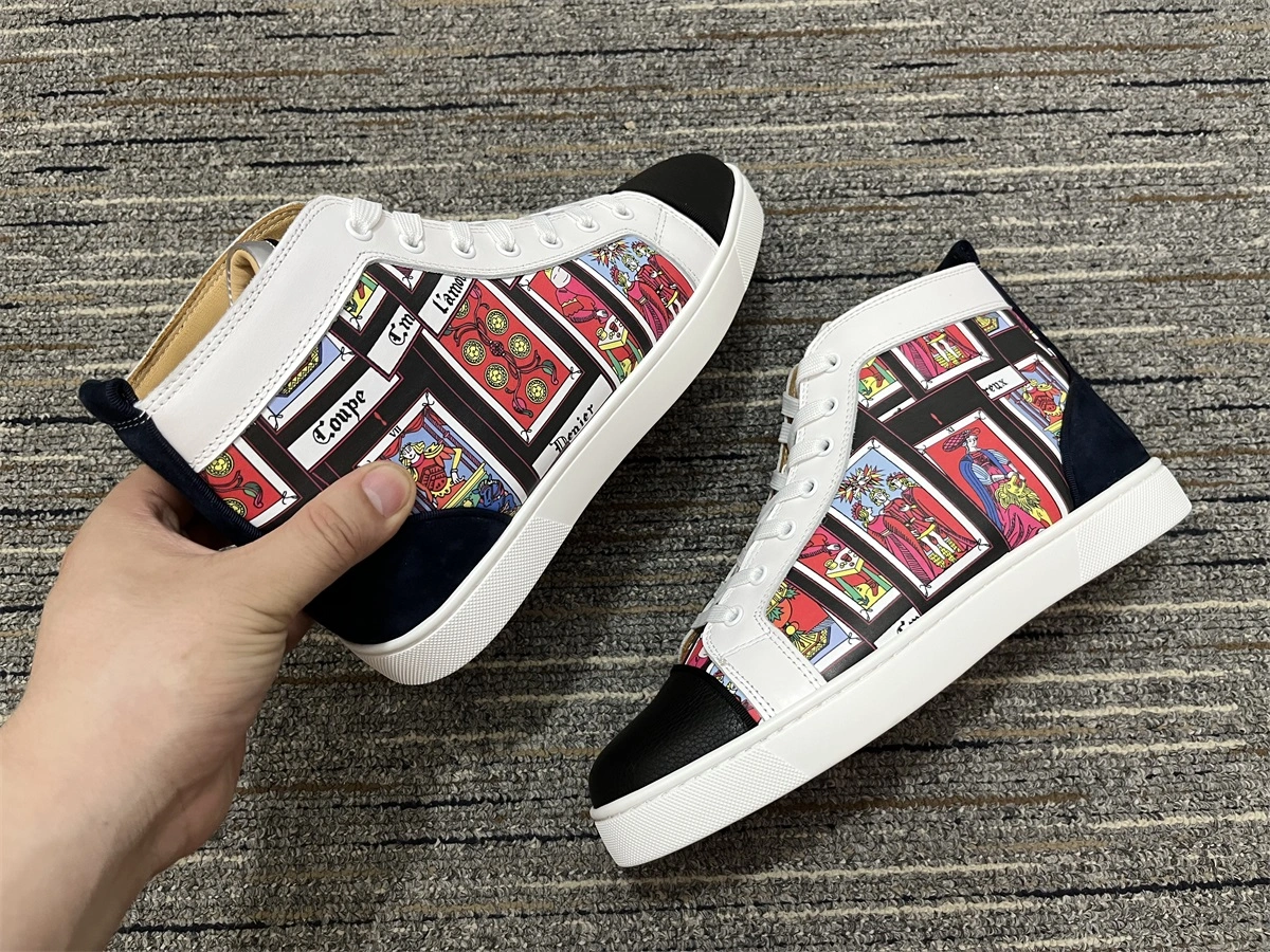 Men and Women C*hristian L*ouboutin Top Sneakers CL 20230818- EyeCatching 4938