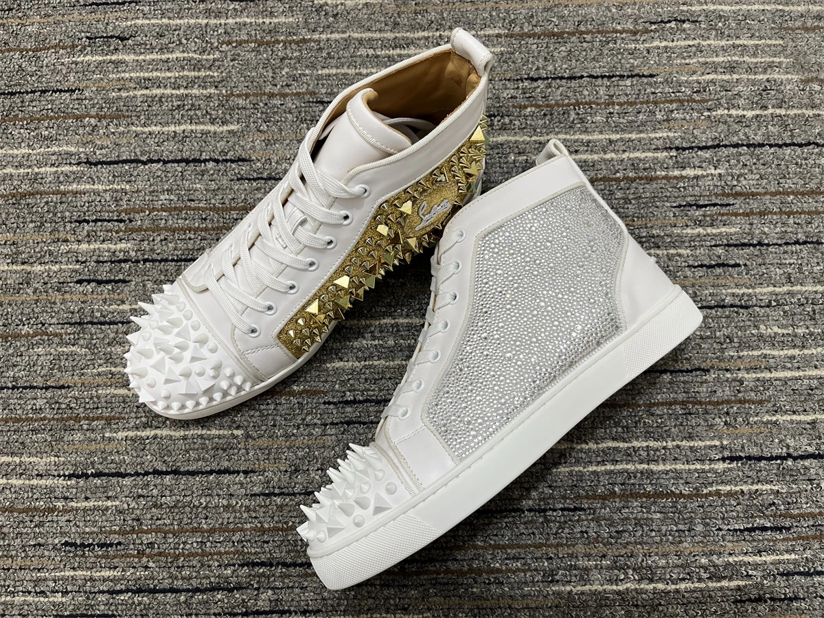 Snug Men and Women C*hristian L*ouboutin Top Sneakers CL 20230818- 4932