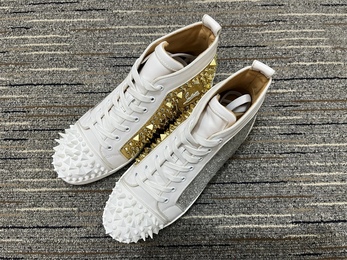 Snug Men and Women C*hristian L*ouboutin Top Sneakers CL 20230818- 4932