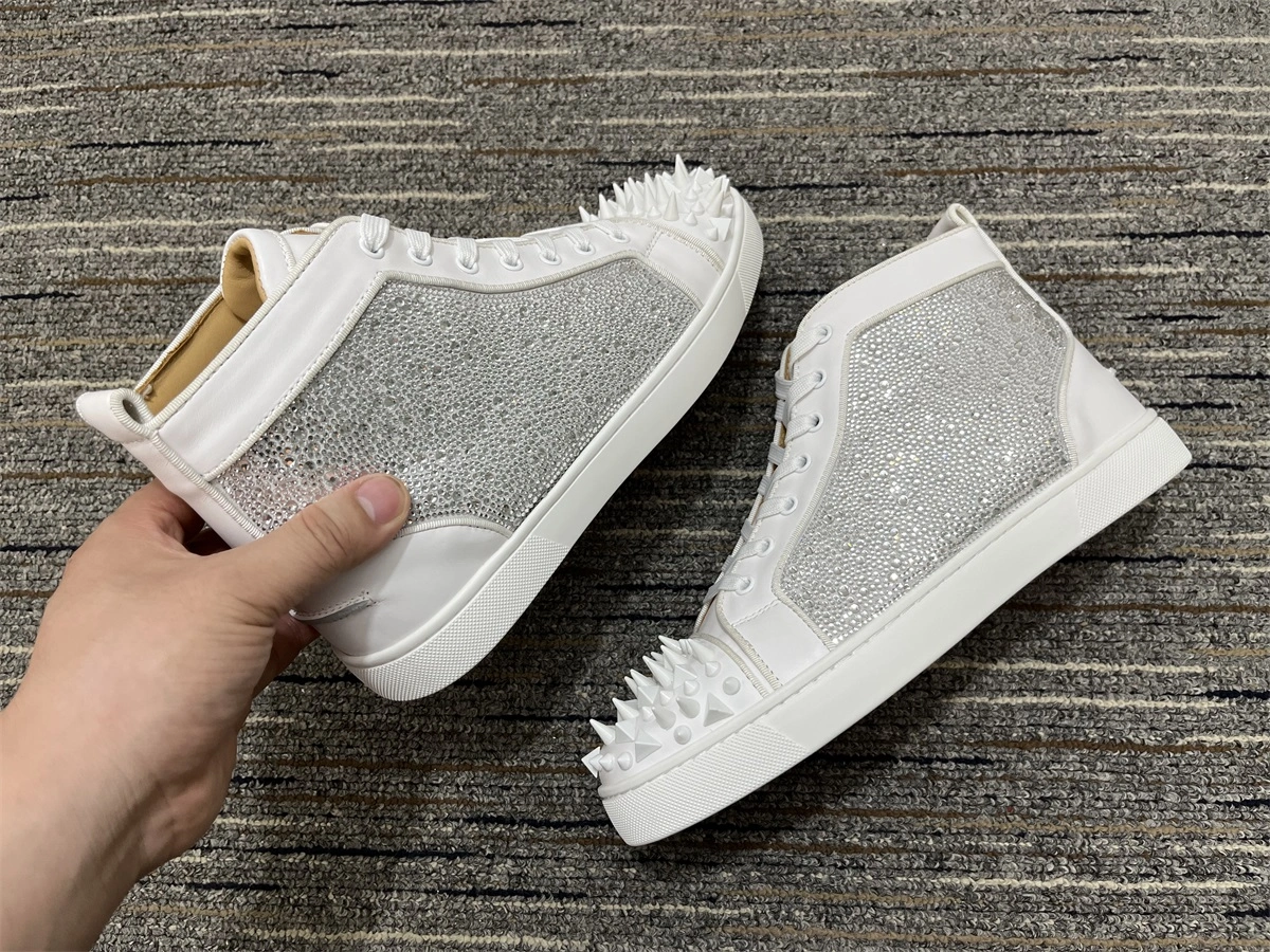 Snug Men and Women C*hristian L*ouboutin Top Sneakers CL 20230818- 4932