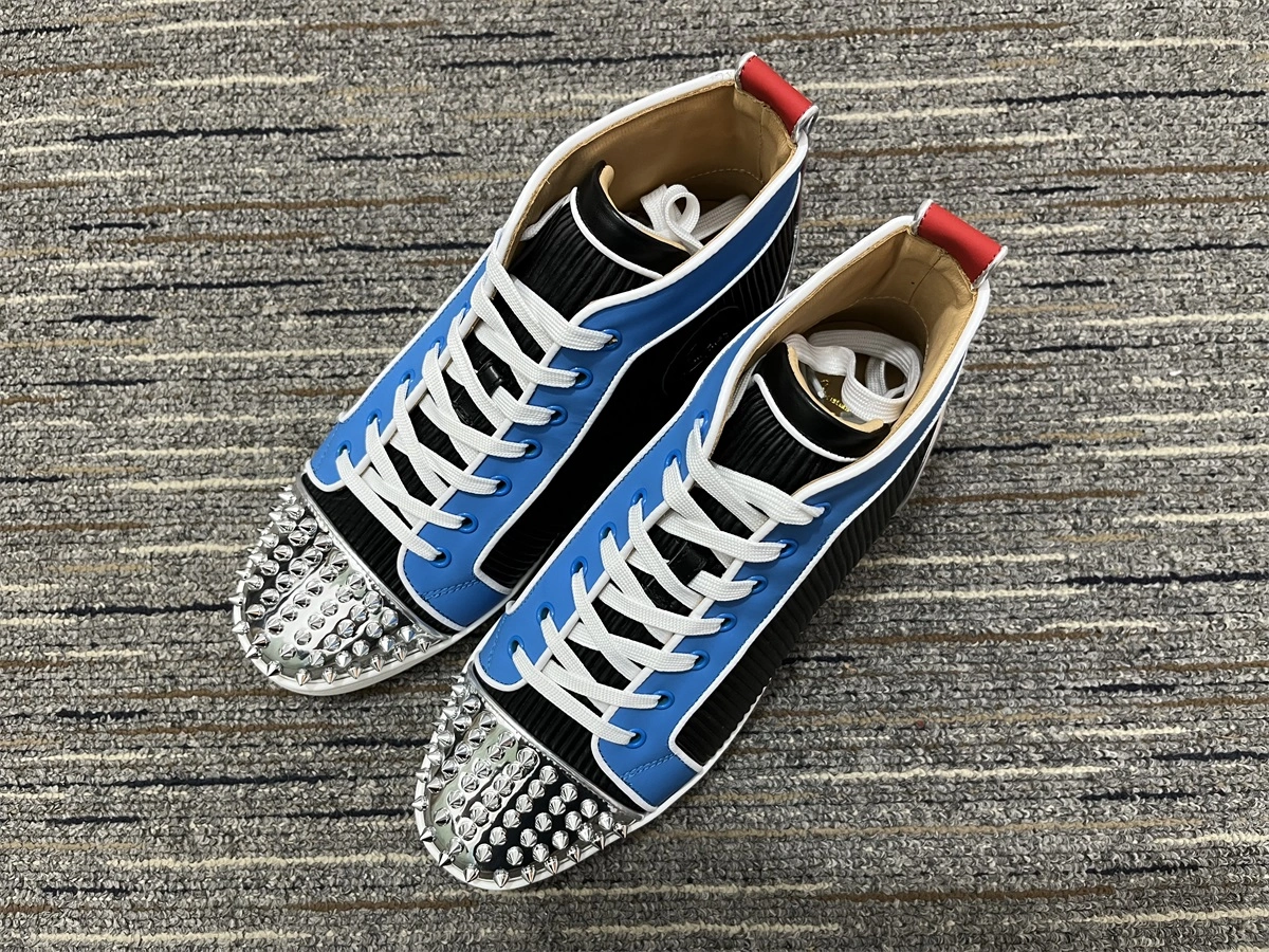 Men and Women C*hristian L*ouboutin Top Sneakers CL 20230818- Compact 4978