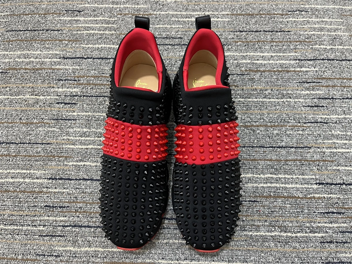 Men and Women C*hristian L*ouboutin Top Sneakers CL 20230818- FreshLook 4931