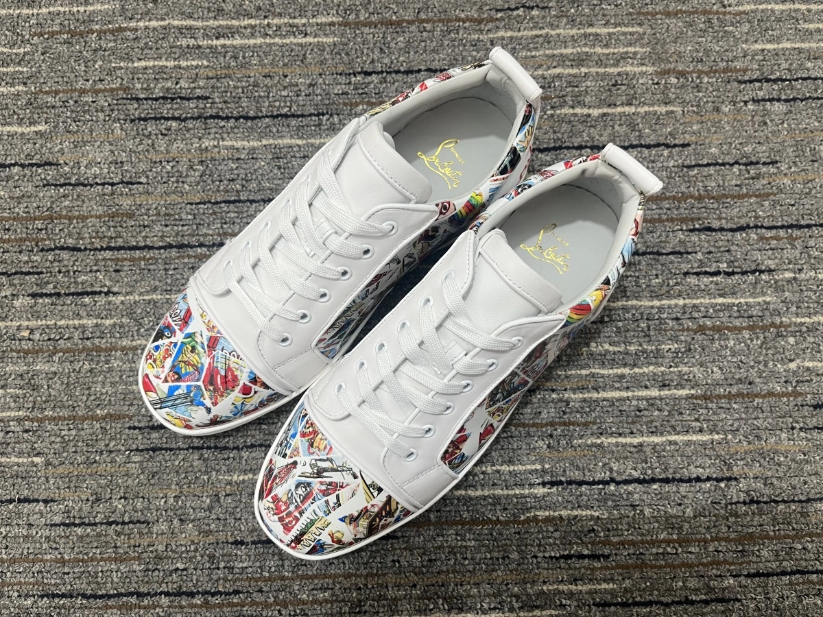 Men and Women C*hristian L*ouboutin Top Sneakers CL 20230819- Stretchable 4850