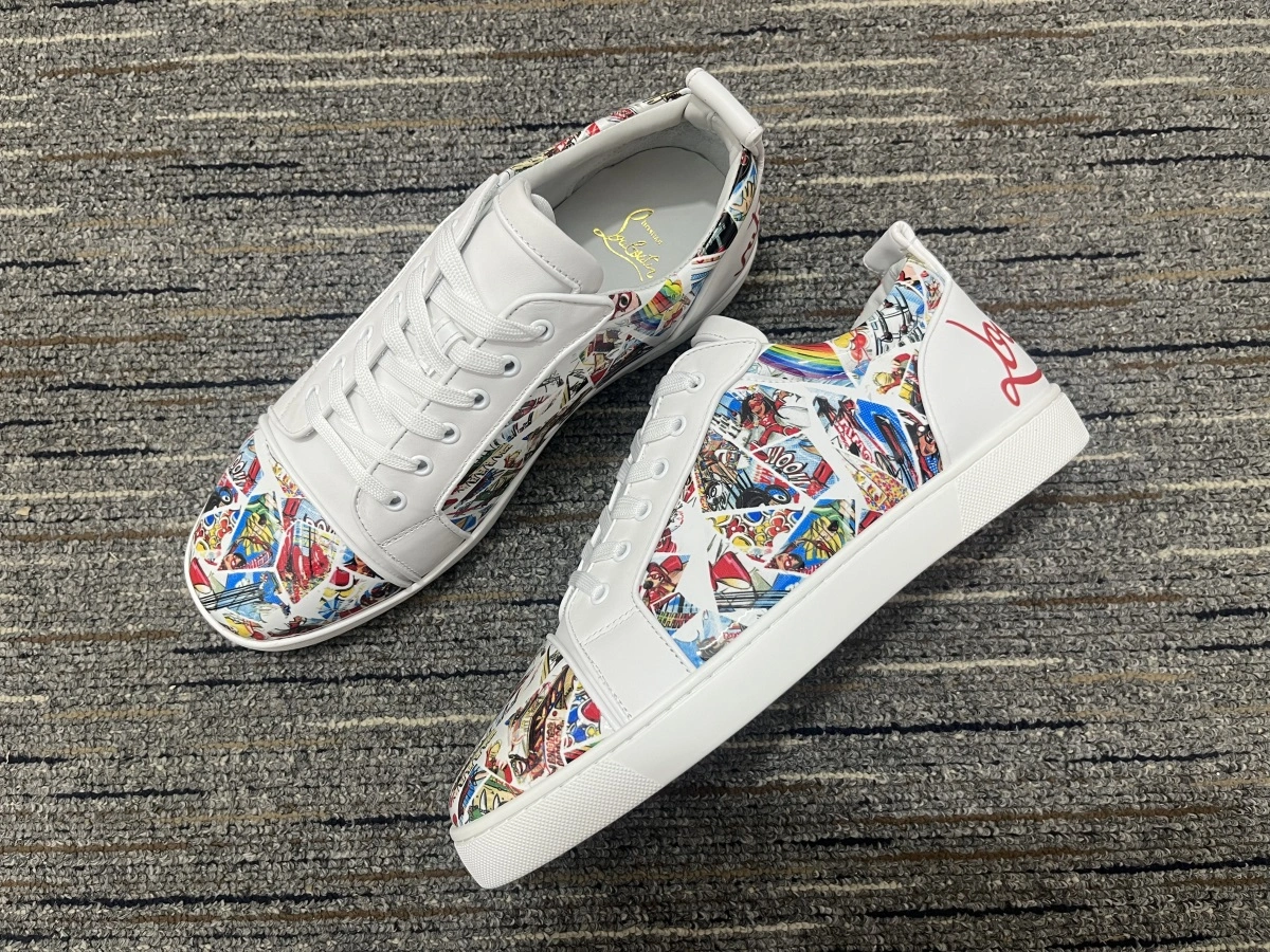 Men and Women C*hristian L*ouboutin Top Sneakers CL 20230819- Stretchable 4850