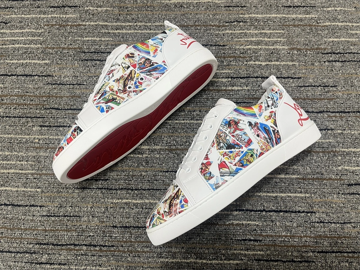 Men and Women C*hristian L*ouboutin Top Sneakers CL 20230819- Stretchable 4850