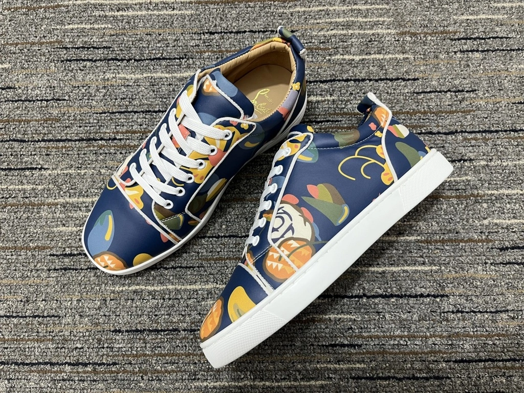 Men and Women C*hristian L*ouboutin Top Sneakers CL 20230819- Soft 4845