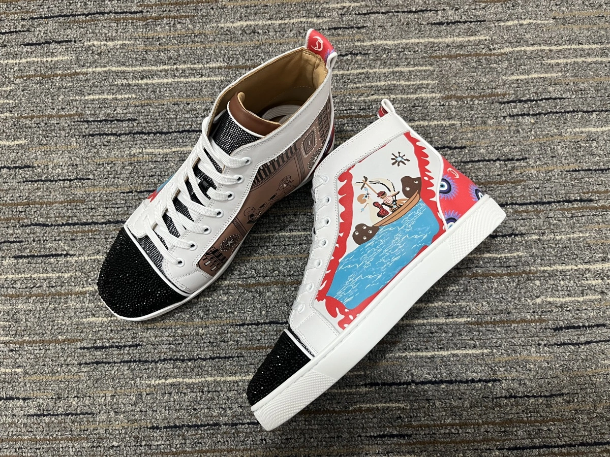 Men and Women C*hristian L*ouboutin Top Sneakers CL 20230819- Chic 4844