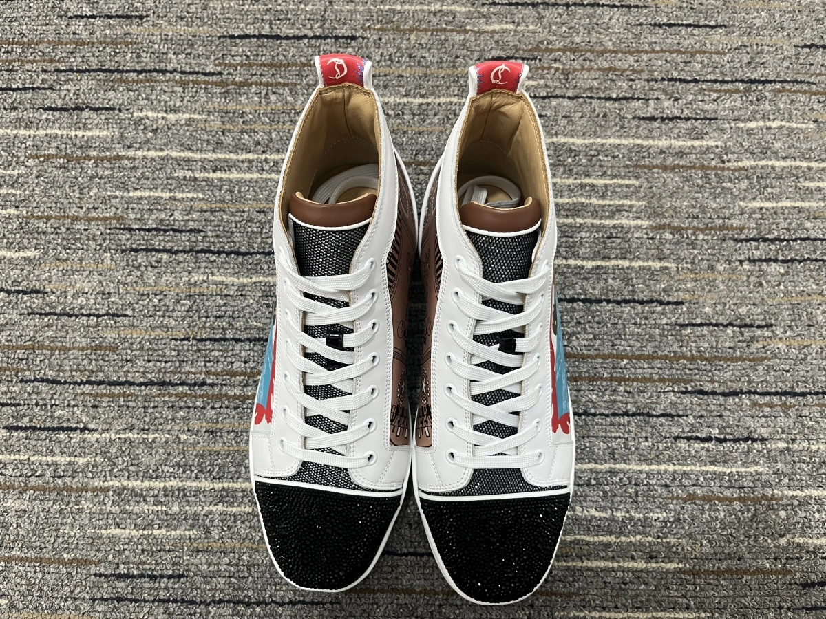 Men and Women C*hristian L*ouboutin Top Sneakers CL 20230819- Chic 4844
