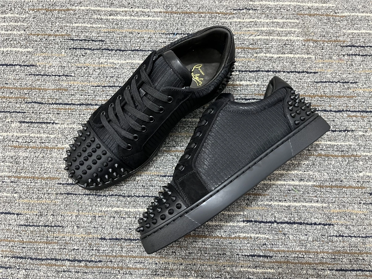 Men and Women C*hristian L*ouboutin Top Sneakers CL 20230819- Colorful 4839