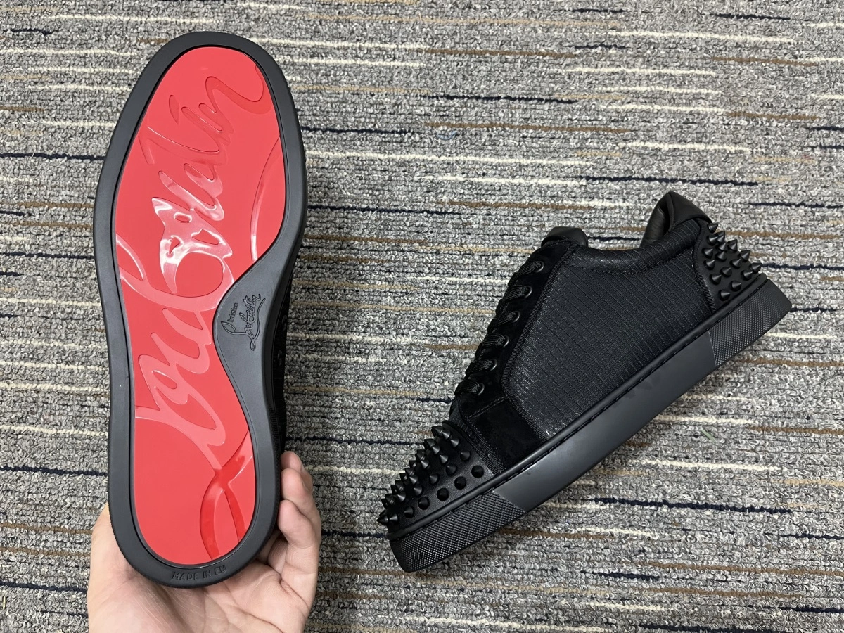 Men and Women C*hristian L*ouboutin Top Sneakers CL 20230819- Colorful 4839