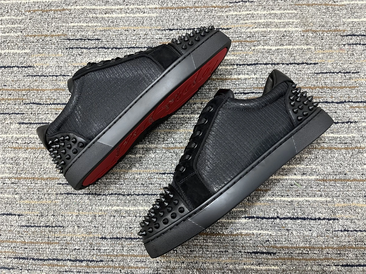 Men and Women C*hristian L*ouboutin Top Sneakers CL 20230819- Colorful 4839