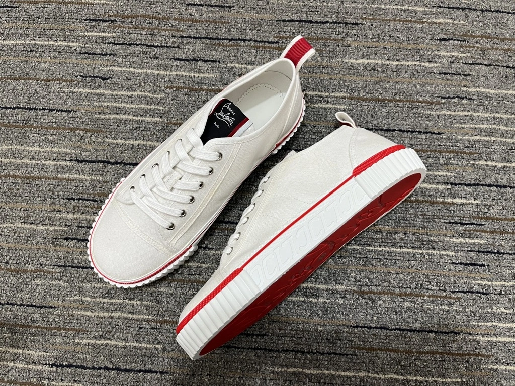 Men and Women C*hristian L*ouboutin Top Sneakers CL 20230819- Affordable 4810