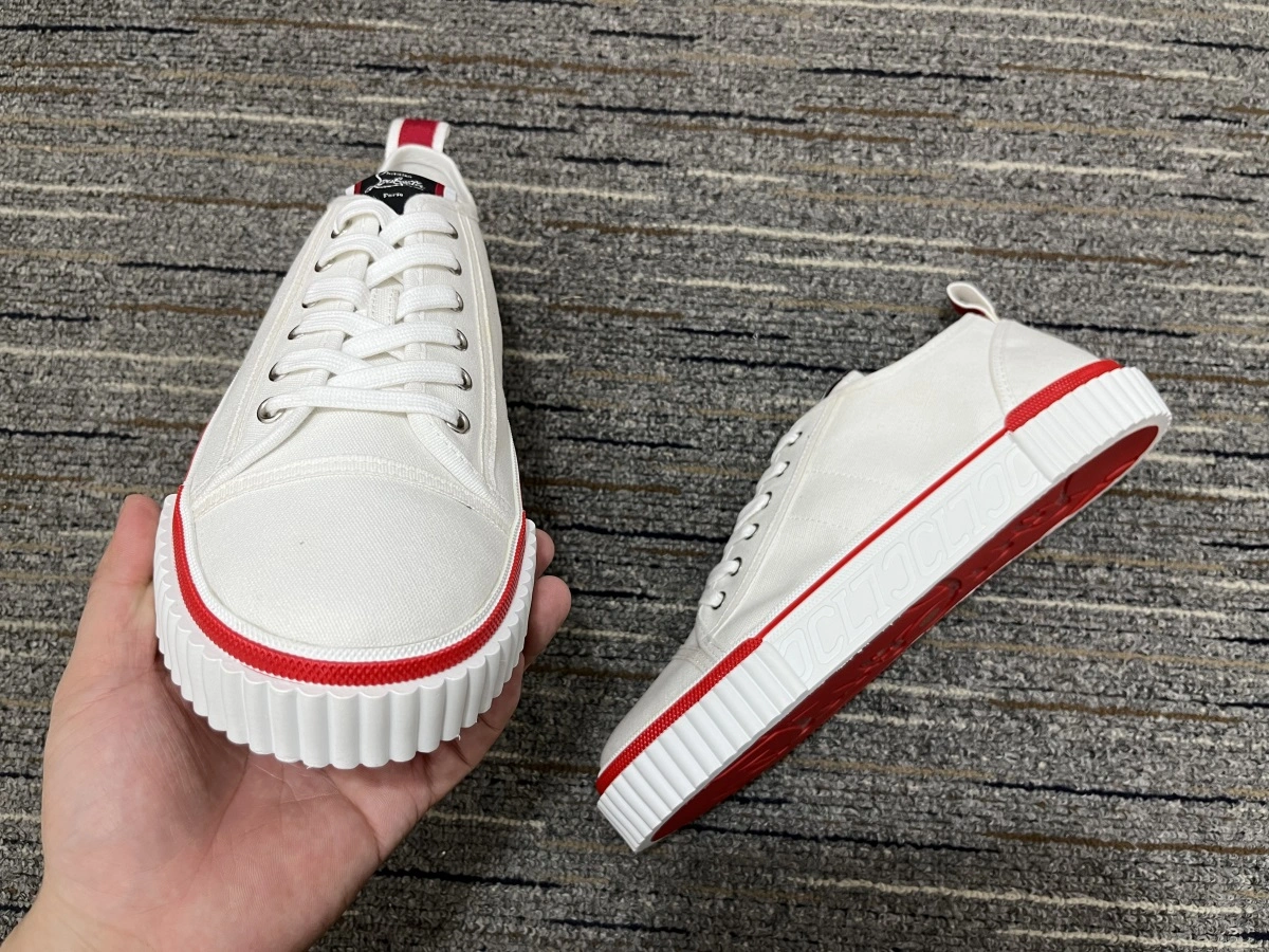 Men and Women C*hristian L*ouboutin Top Sneakers CL 20230819- Affordable 4810