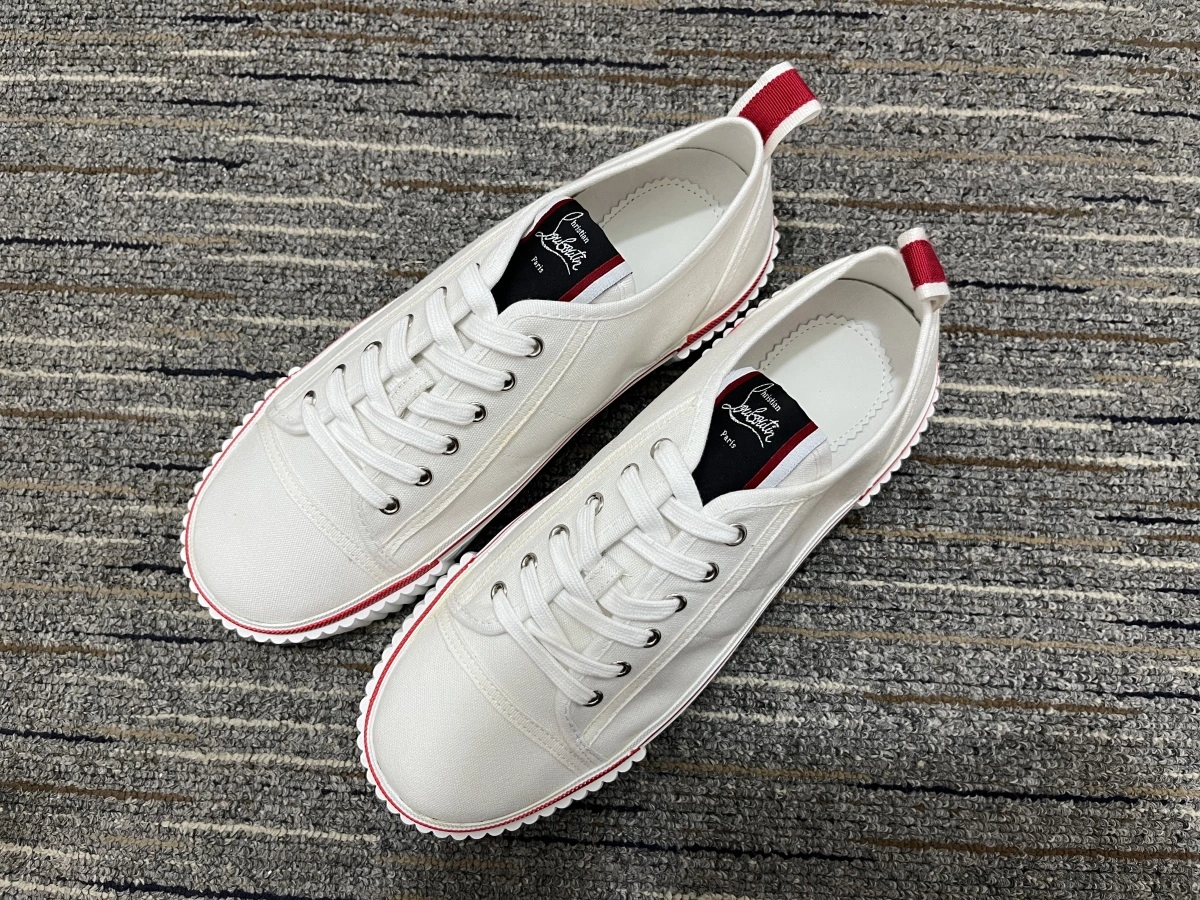 Men and Women C*hristian L*ouboutin Top Sneakers CL 20230819- Affordable 4810