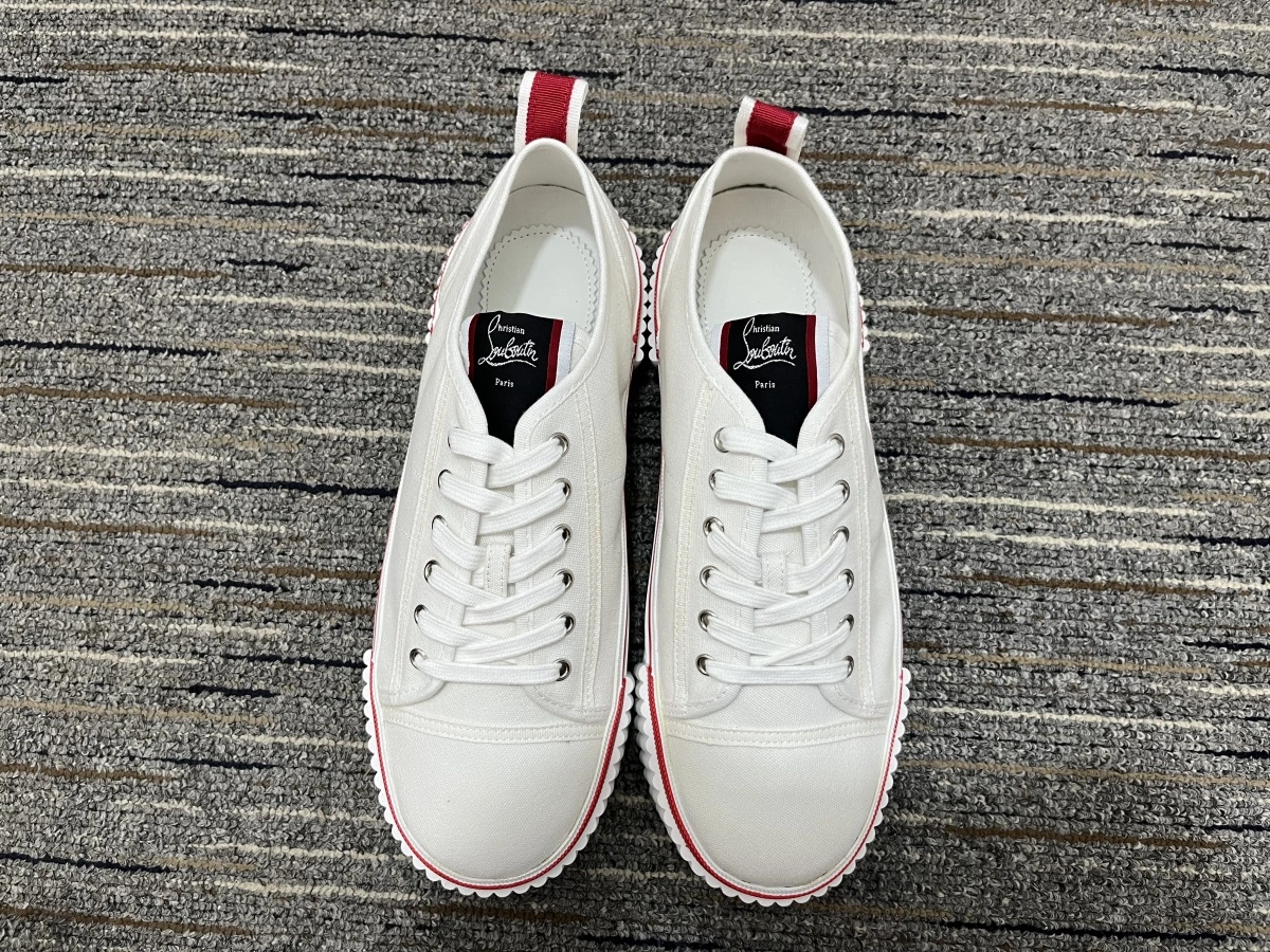 Men and Women C*hristian L*ouboutin Top Sneakers CL 20230819- Affordable 4810