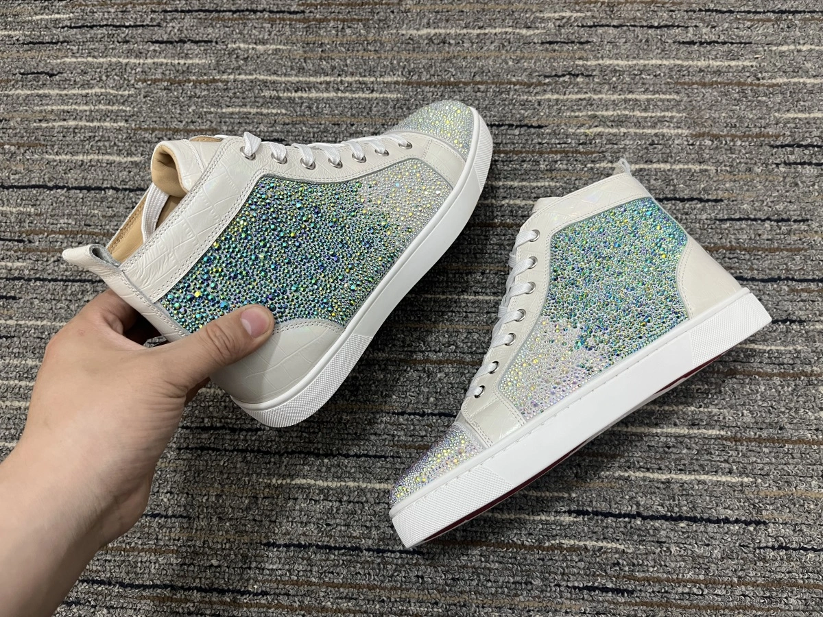 Vibrant Men and Women C*hristian L*ouboutin Top Sneakers CL 20230819- 4857