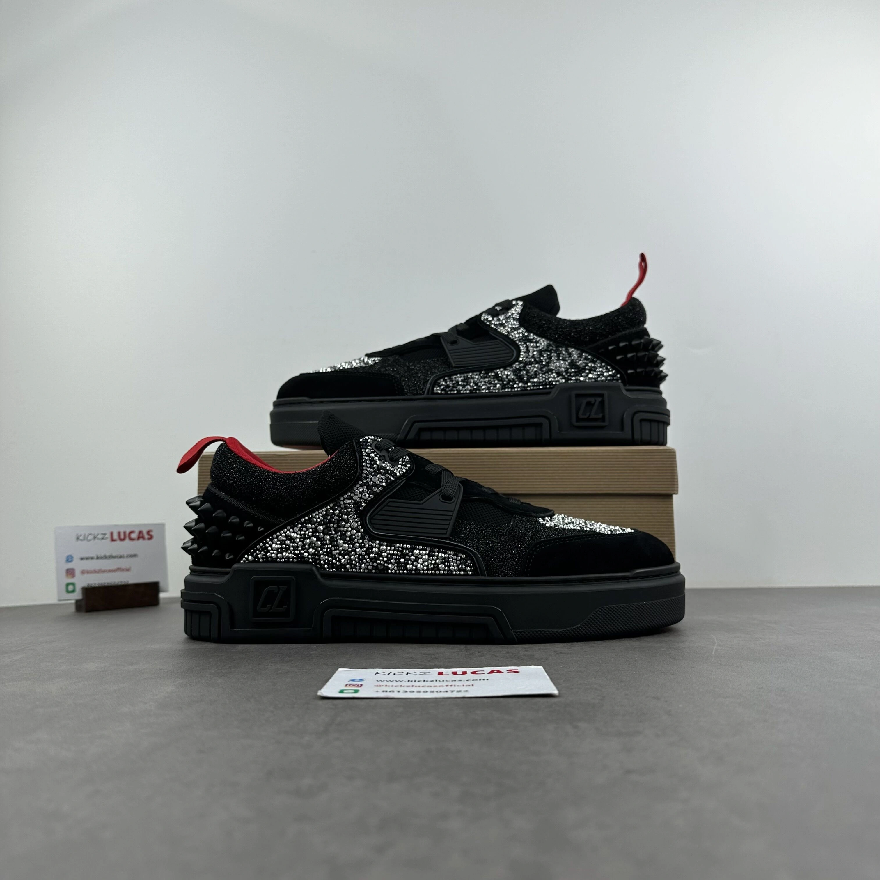 Casual Men and Women C*hristian L*ouboutin Top Sneakers CL20231218- 4795