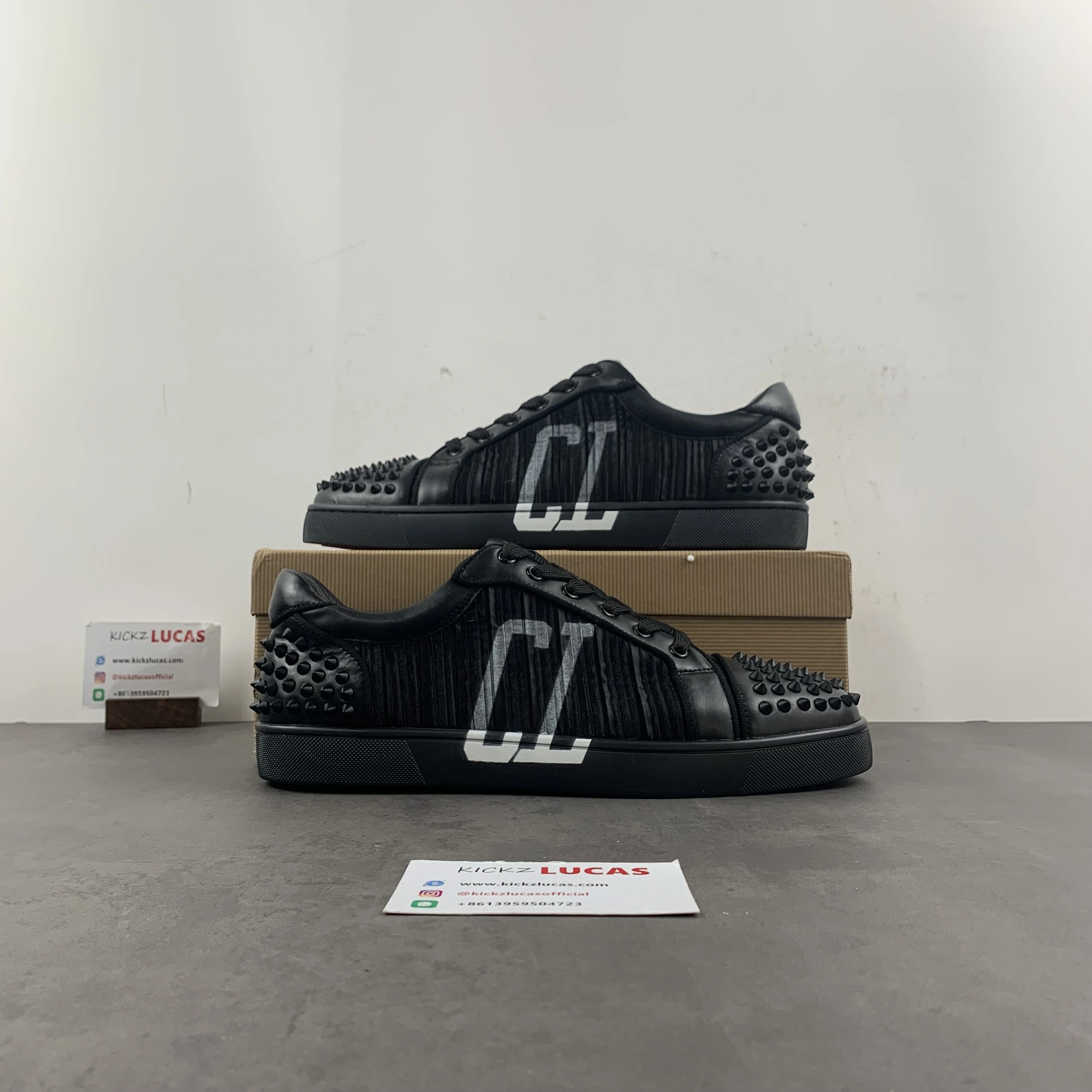 Men and Women C*hristian L*ouboutin Top Sneakers CP20240608- Sophisticated 4794