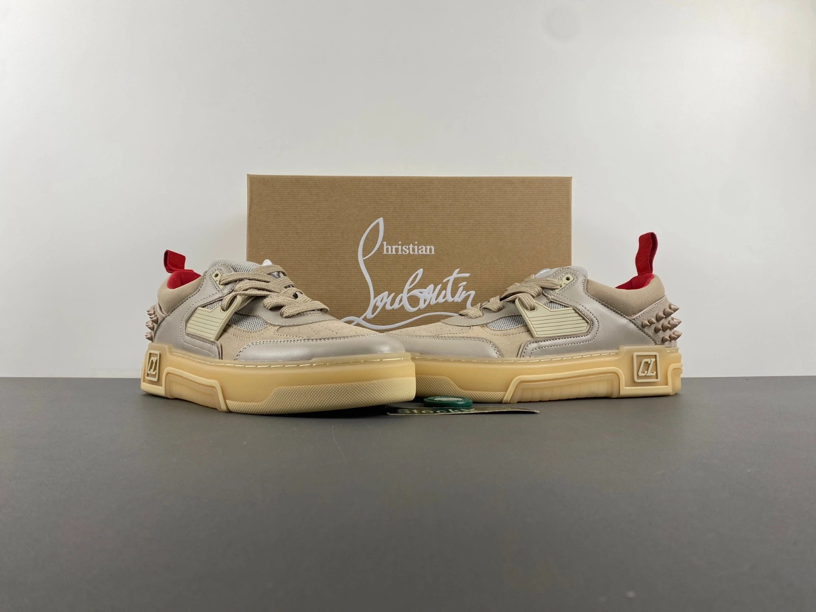Men and Women C*hristian L*ouboutin Top Sneakers MK20250430- Flexible 4787