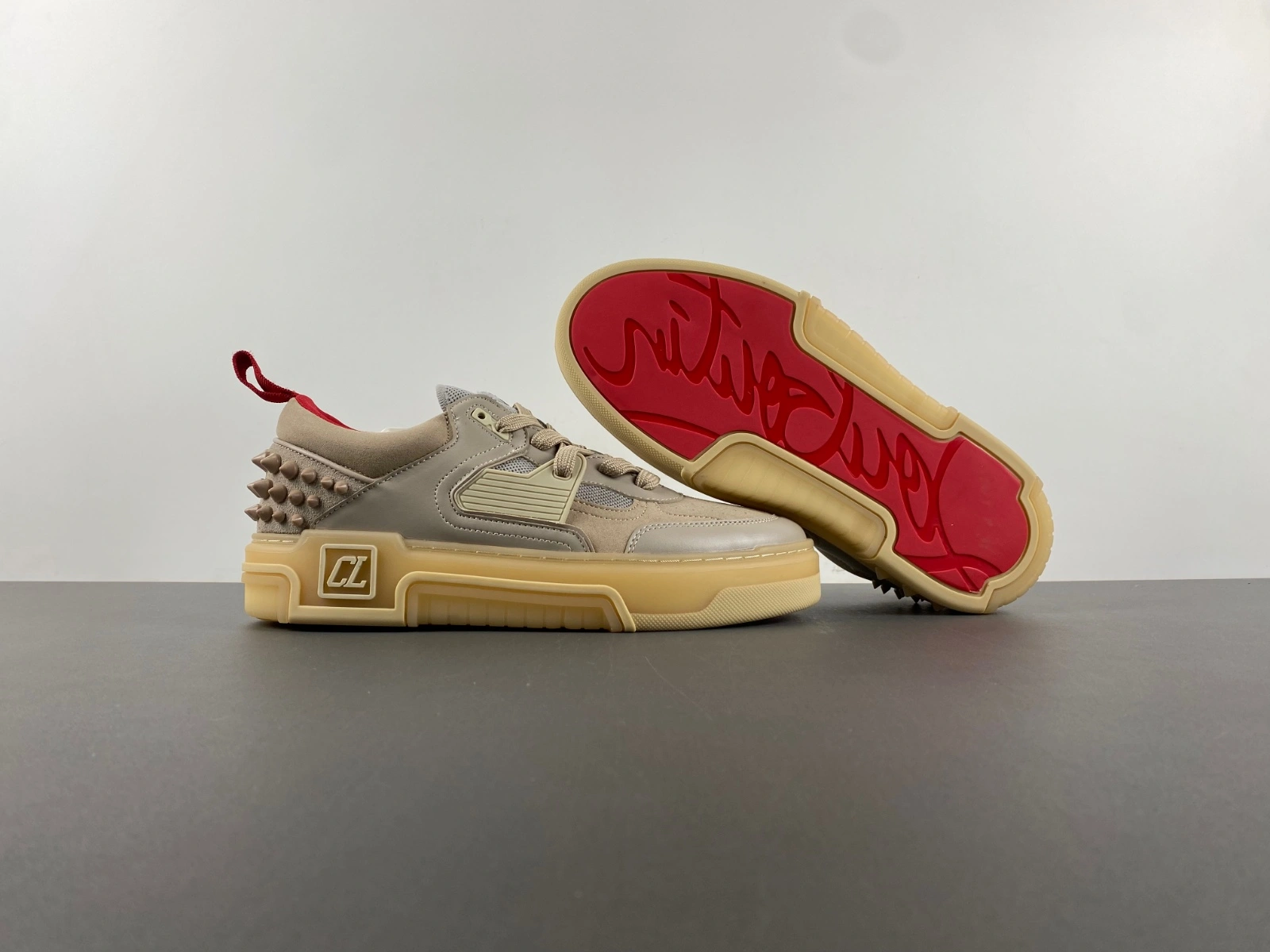 Men and Women C*hristian L*ouboutin Top Sneakers MK20250430- Flexible 4787