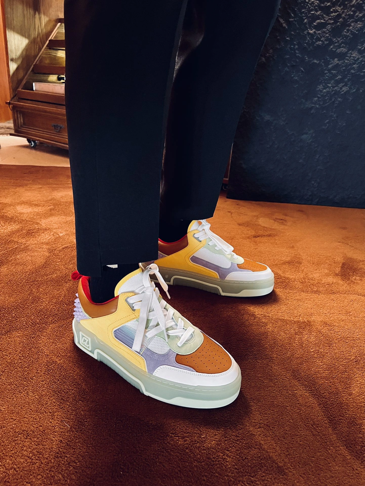 Comfortable Men and Women C*hristian L*ouboutin Top Sneakers RR20231025- 4801