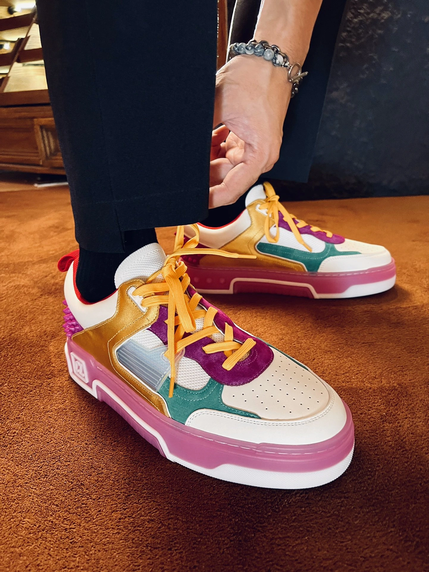 AllSeason Men and Women C*hristian L*ouboutin Top Sneakers RR20231025- 4800