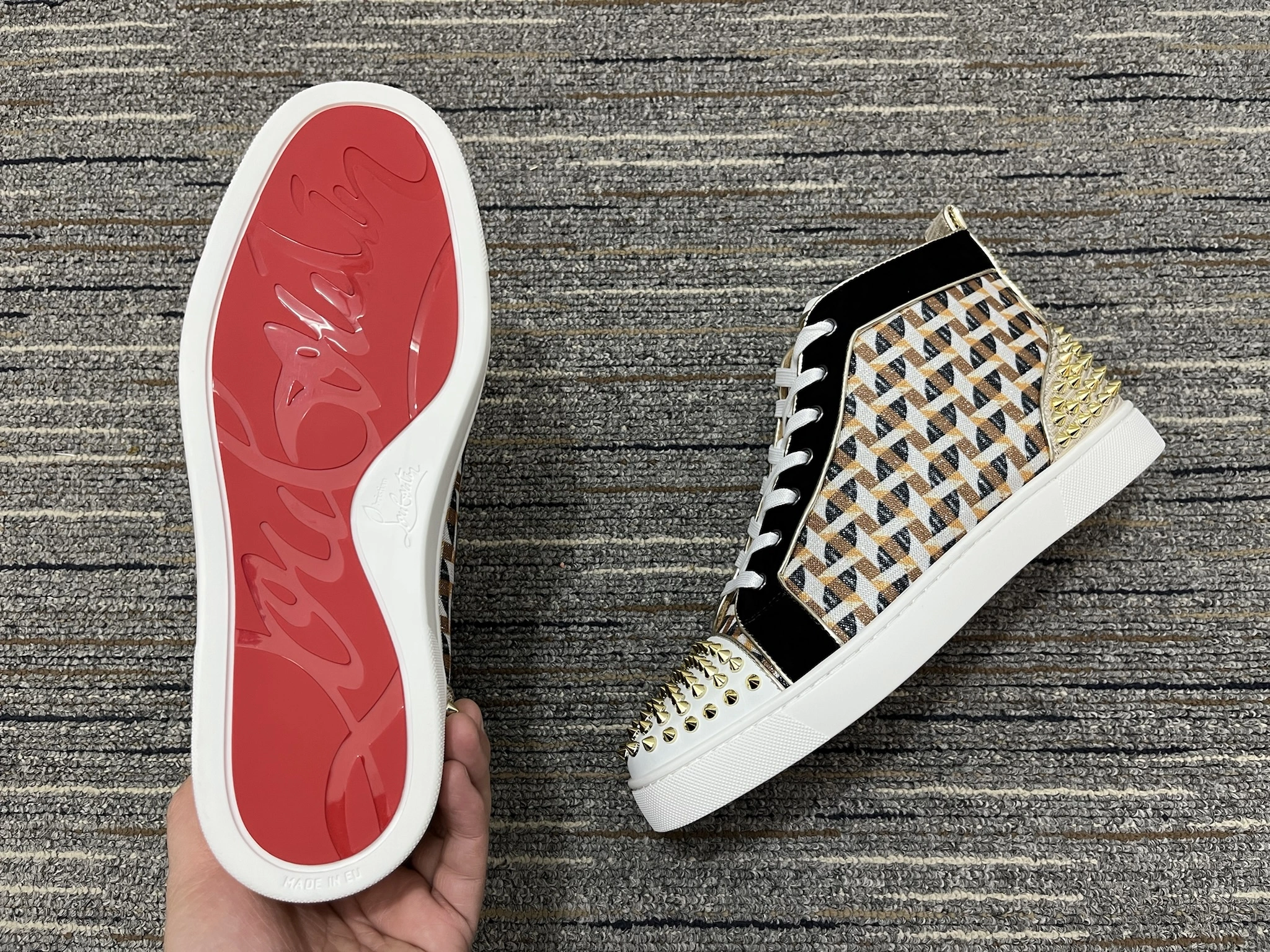 OdorResistant Men and Women C*hristian L*ouboutin Top Sneakers YP 20230817- 5020