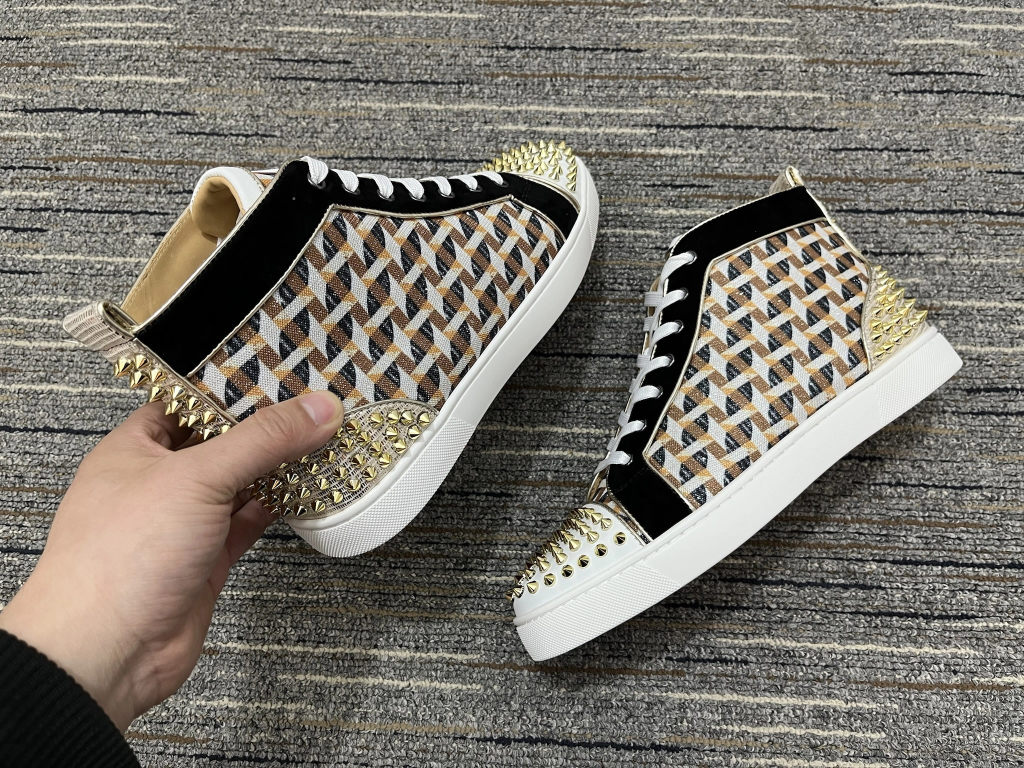 OdorResistant Men and Women C*hristian L*ouboutin Top Sneakers YP 20230817- 5020