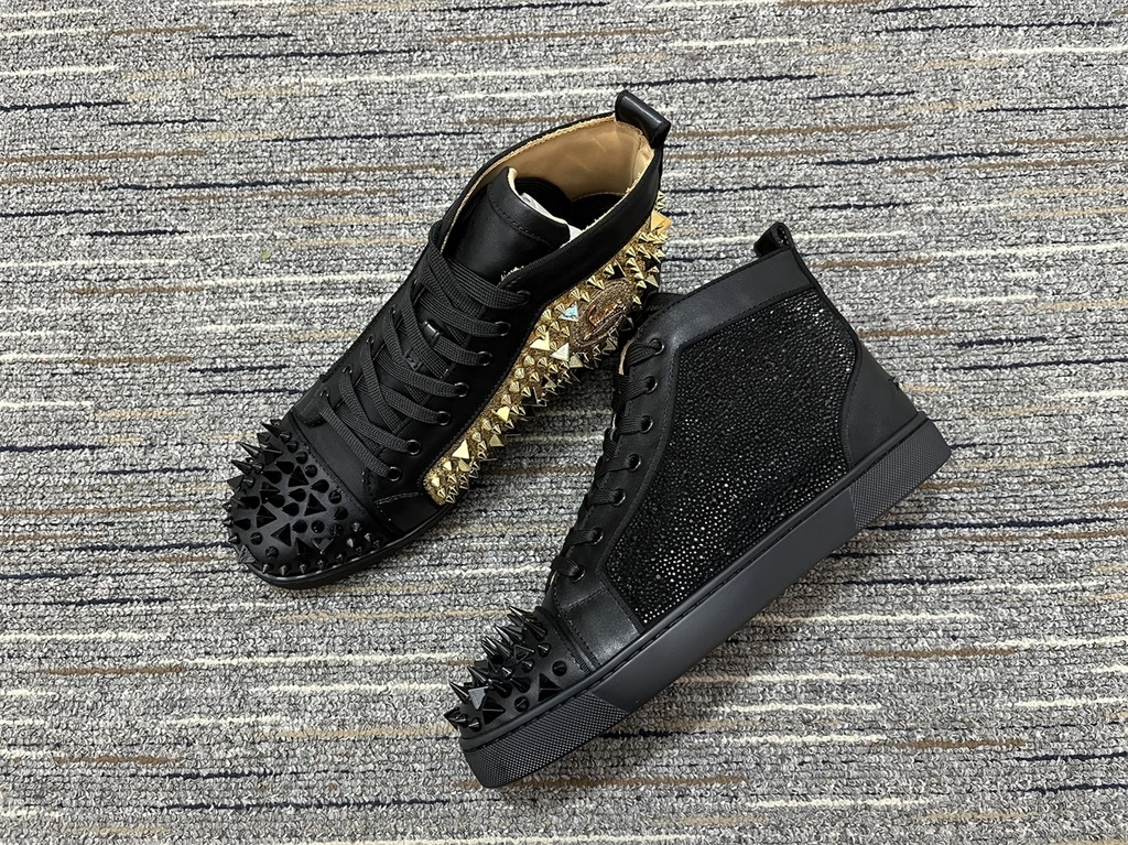 Men and Women C*hristian L*ouboutin Top Sneakers YP 20230817- Elegant 4997