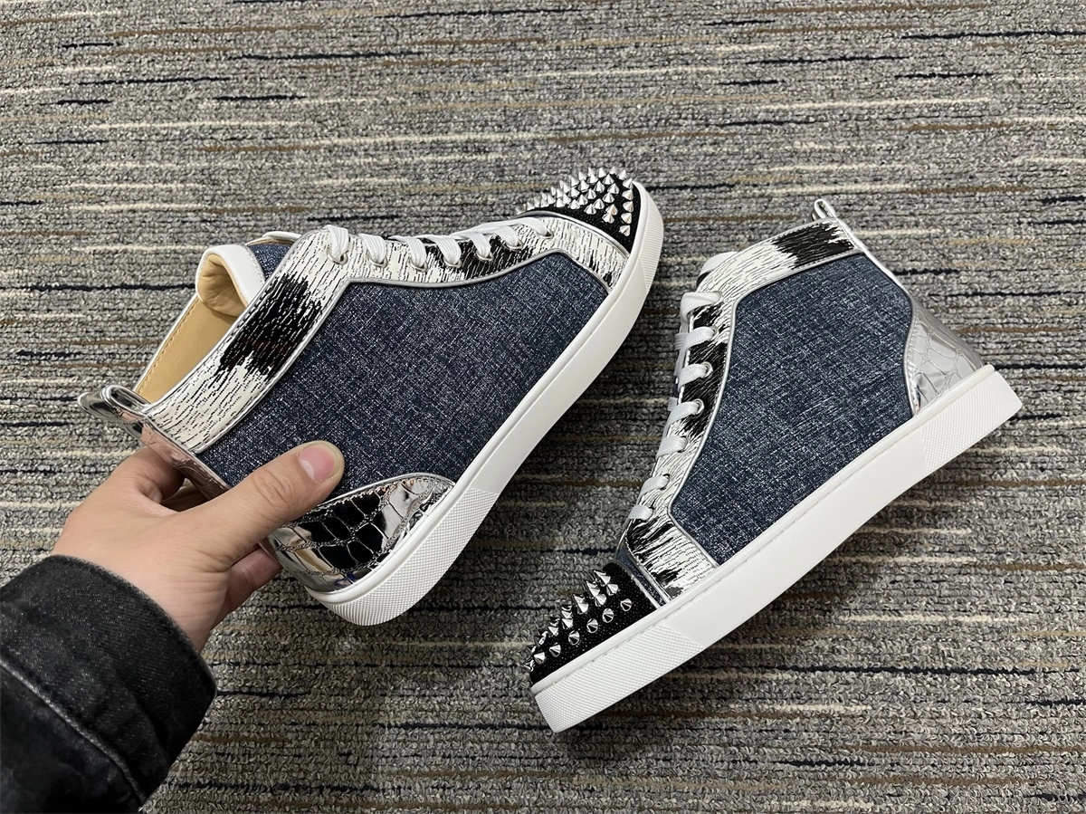 Men and Women C*hristian L*ouboutin Top Sneakers YP 20230817- MultiPurpose 4988