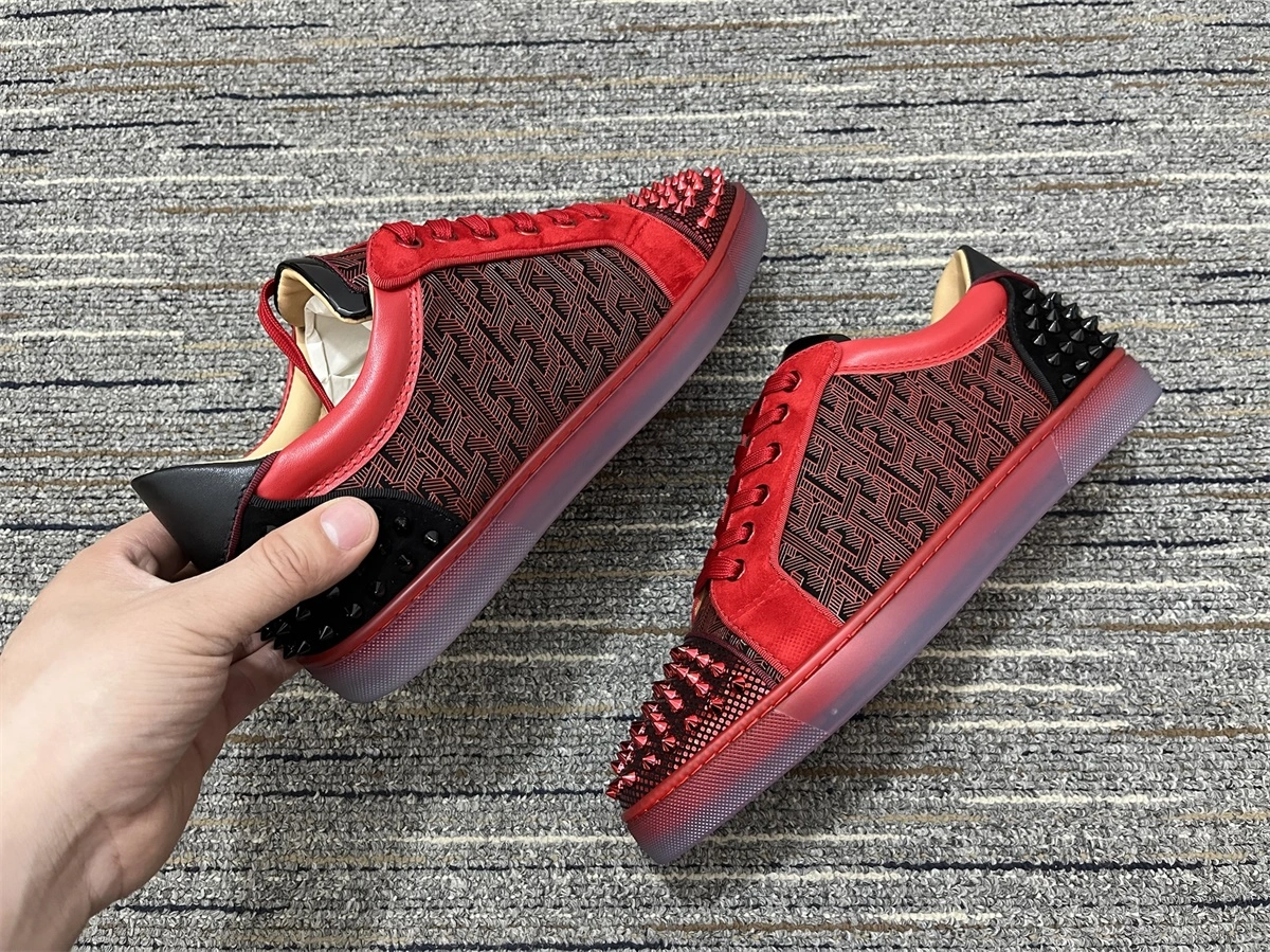 Casual Men and Women C*hristian L*ouboutin Top Sneakers YP 20230817- 4985