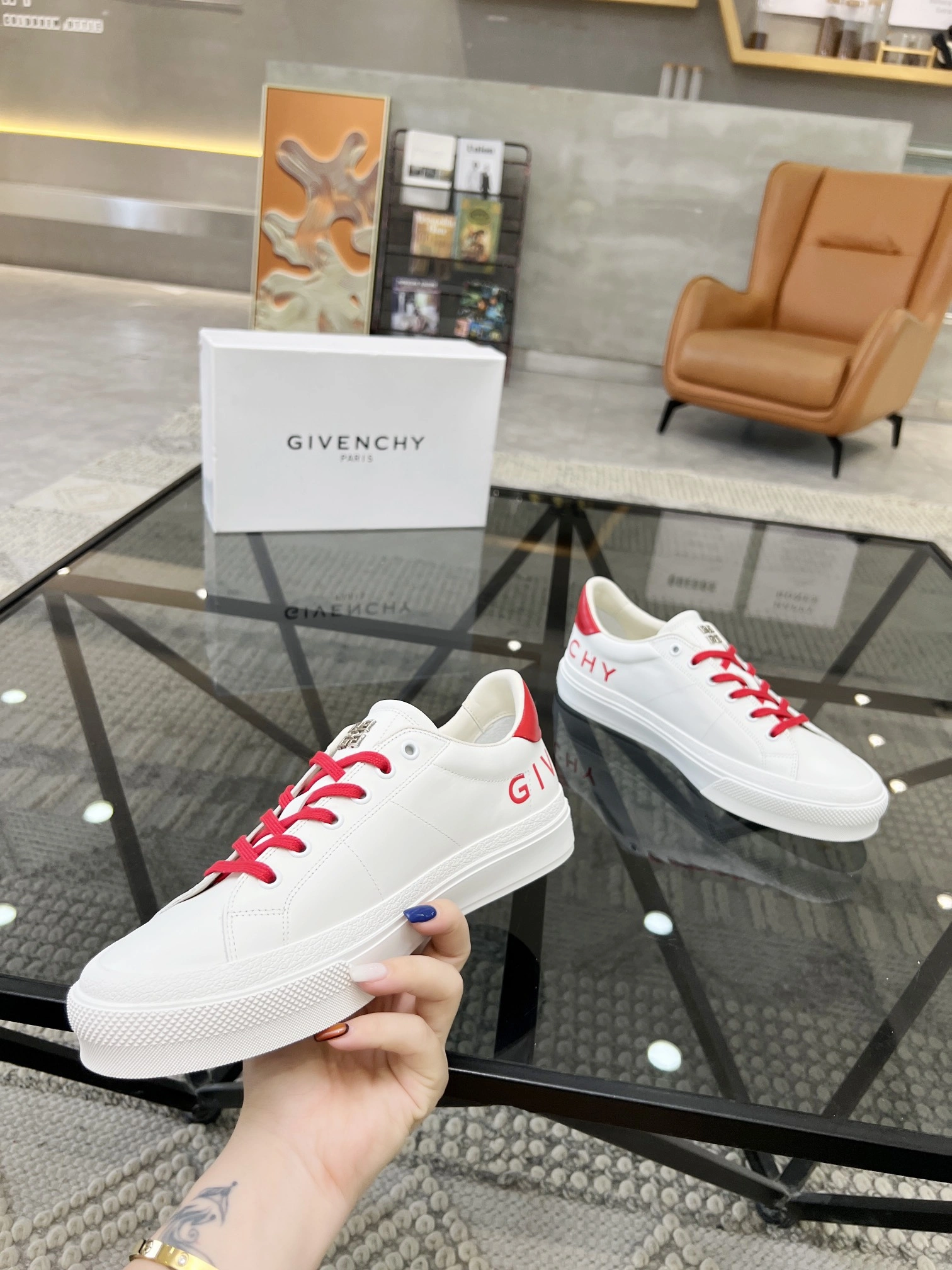 Men and Women G*ivenchy Top Loafer Shoe CP 20230612- OdorResistant 7460