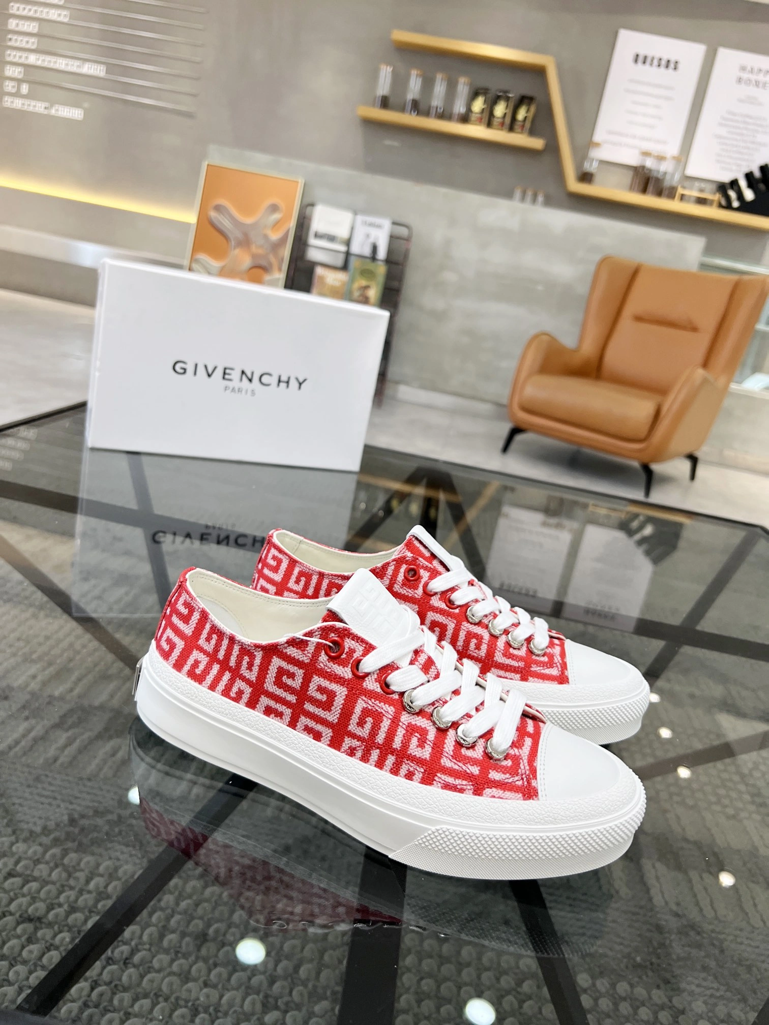 WrinkleFree Men and Women G*ivenchy Top Loafer Shoe CP 20230612- 7458