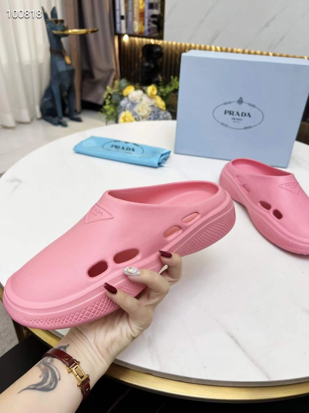 Neat Men and Women P*rada Top Sandals CL 20230825- 6485