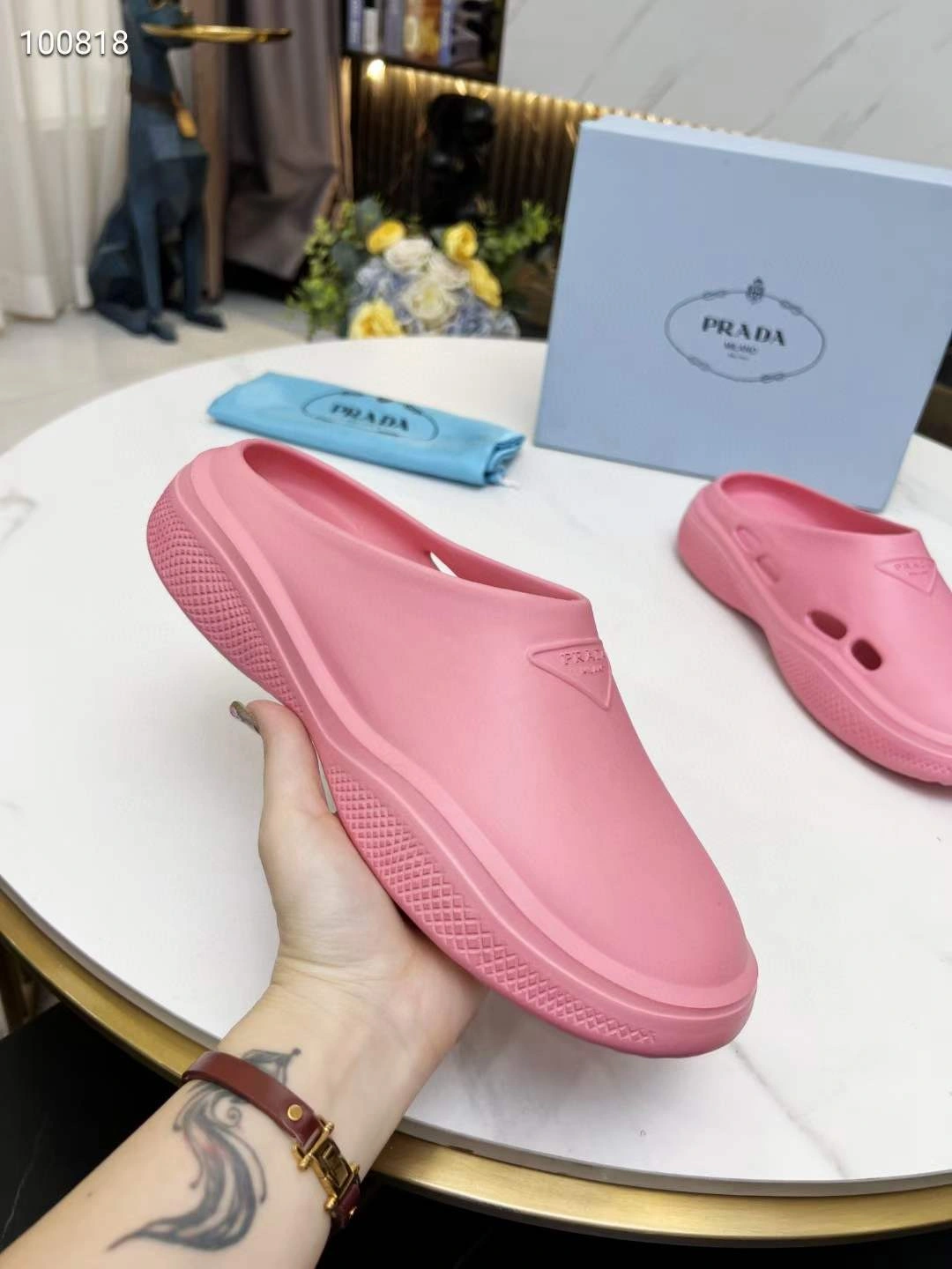 Neat Men and Women P*rada Top Sandals CL 20230825- 6485