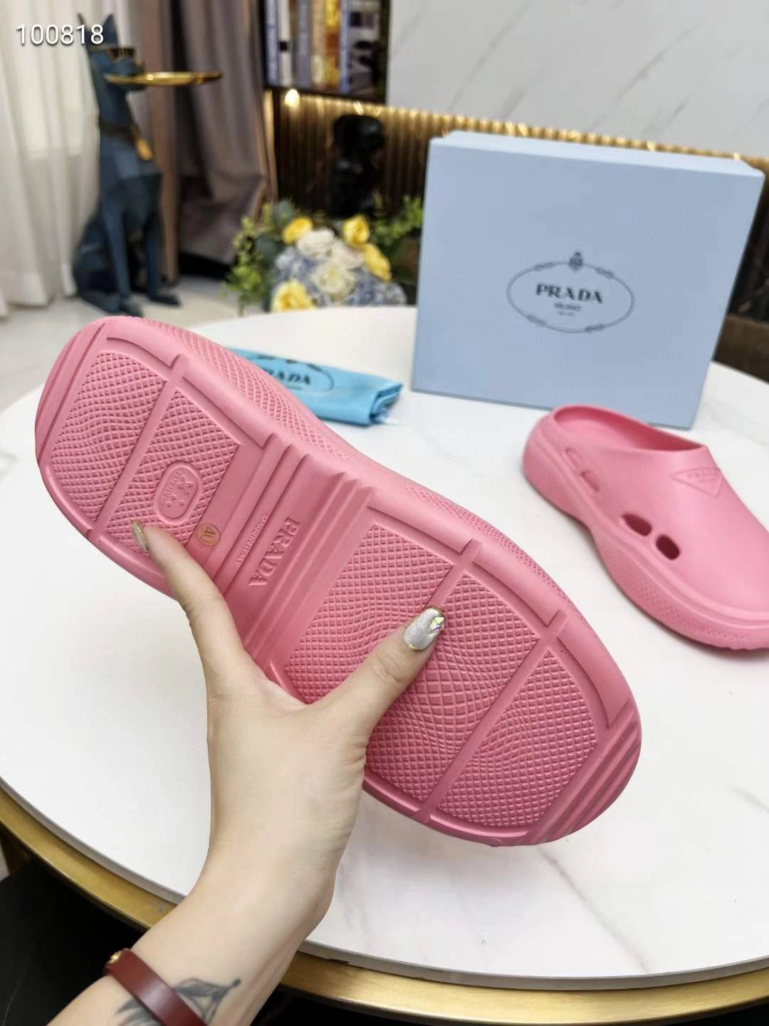 Neat Men and Women P*rada Top Sandals CL 20230825- 6485