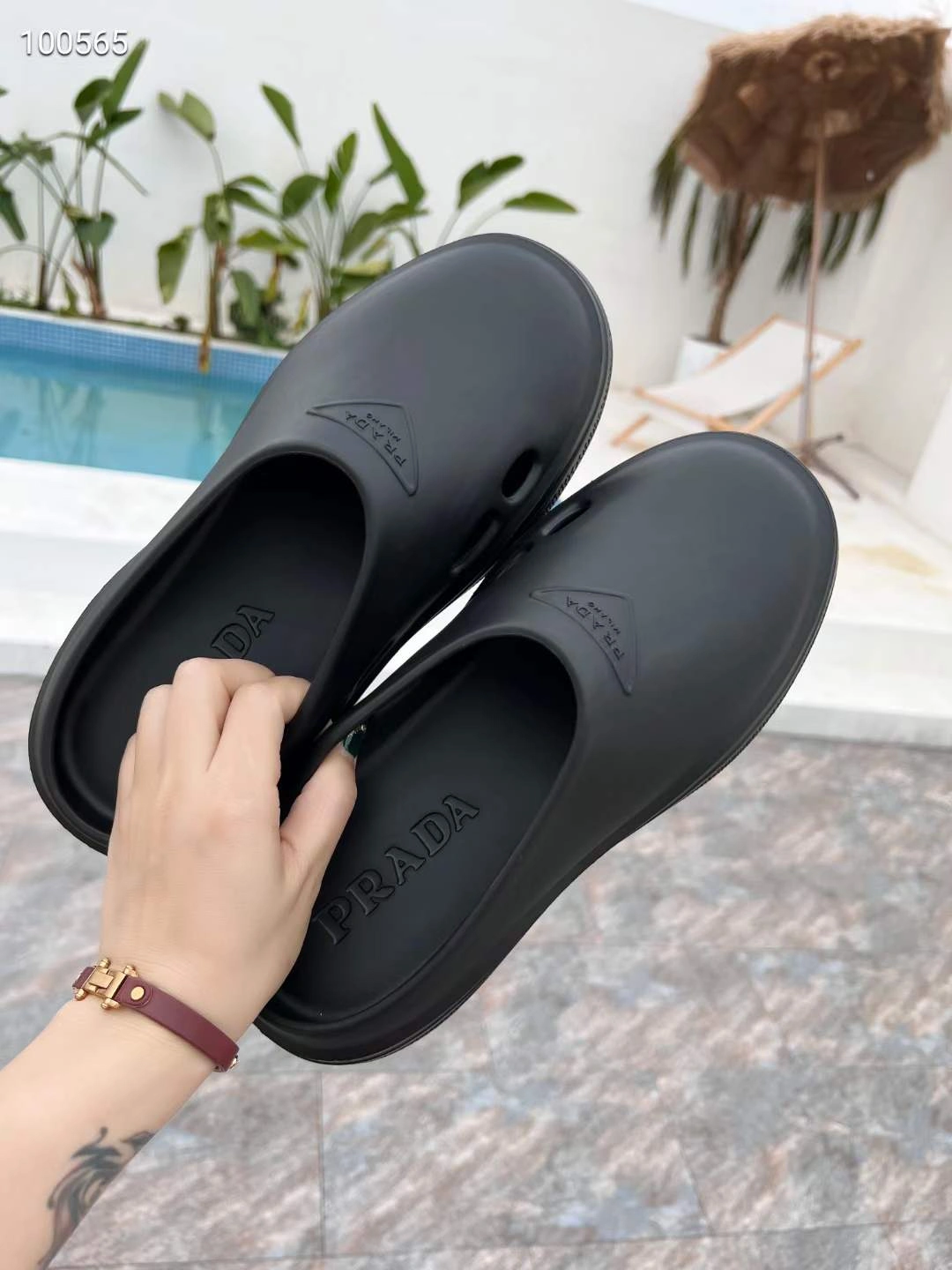 FreshLook Men and Women P*rada Top Sandals CL 20230825- 6538