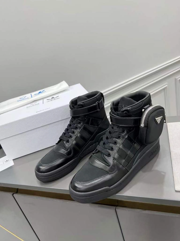 Durable Men and Women P*rada Top Sneakers High CL 20230825- 6544
