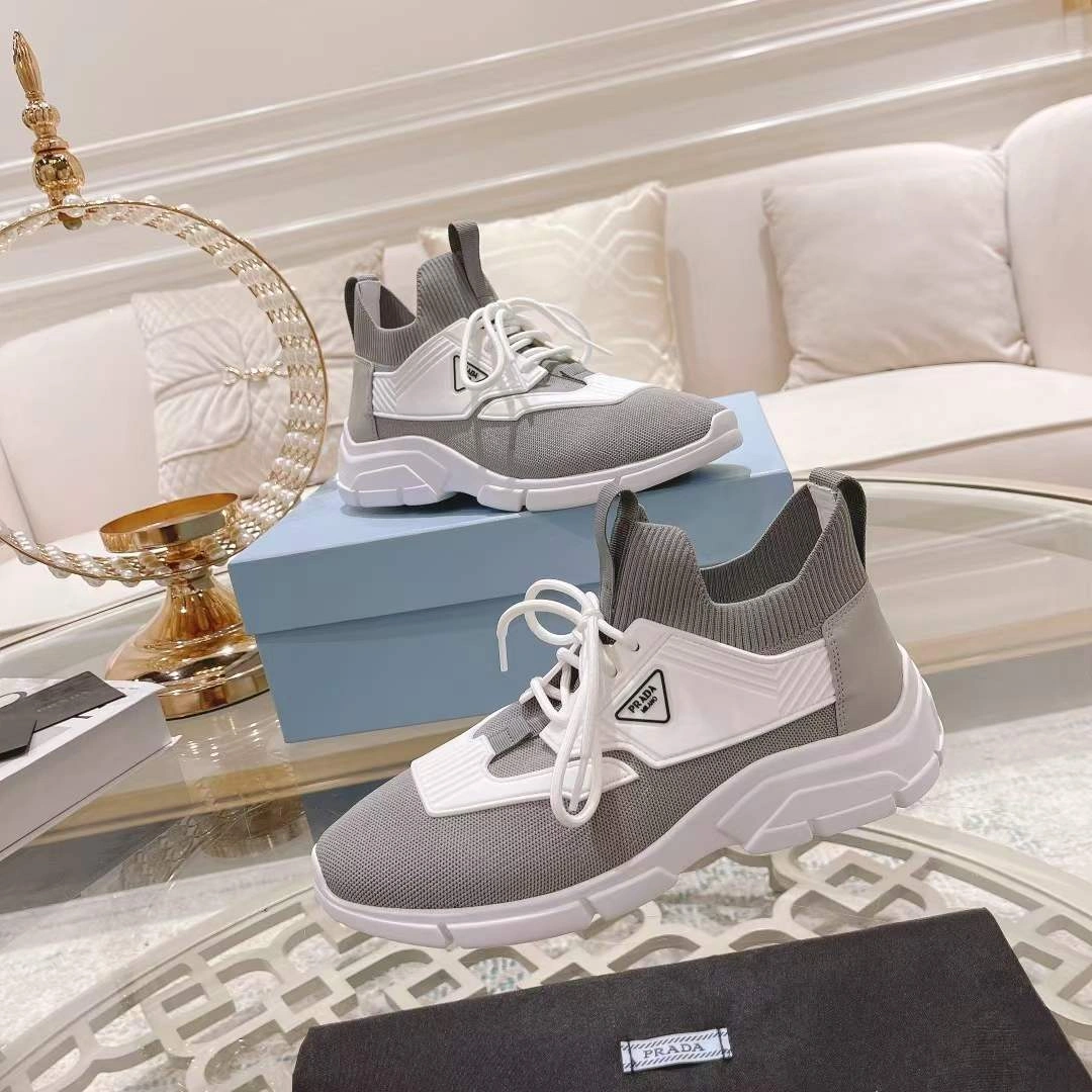 Men and Women P*rada Top Sneakers Low CL 20230825- EasyMatch 6532