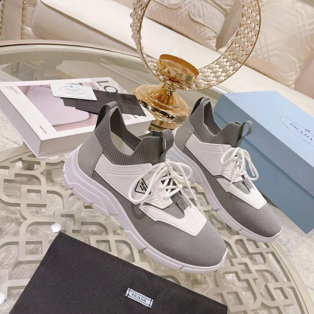Men and Women P*rada Top Sneakers Low CL 20230825- EasyMatch 6532