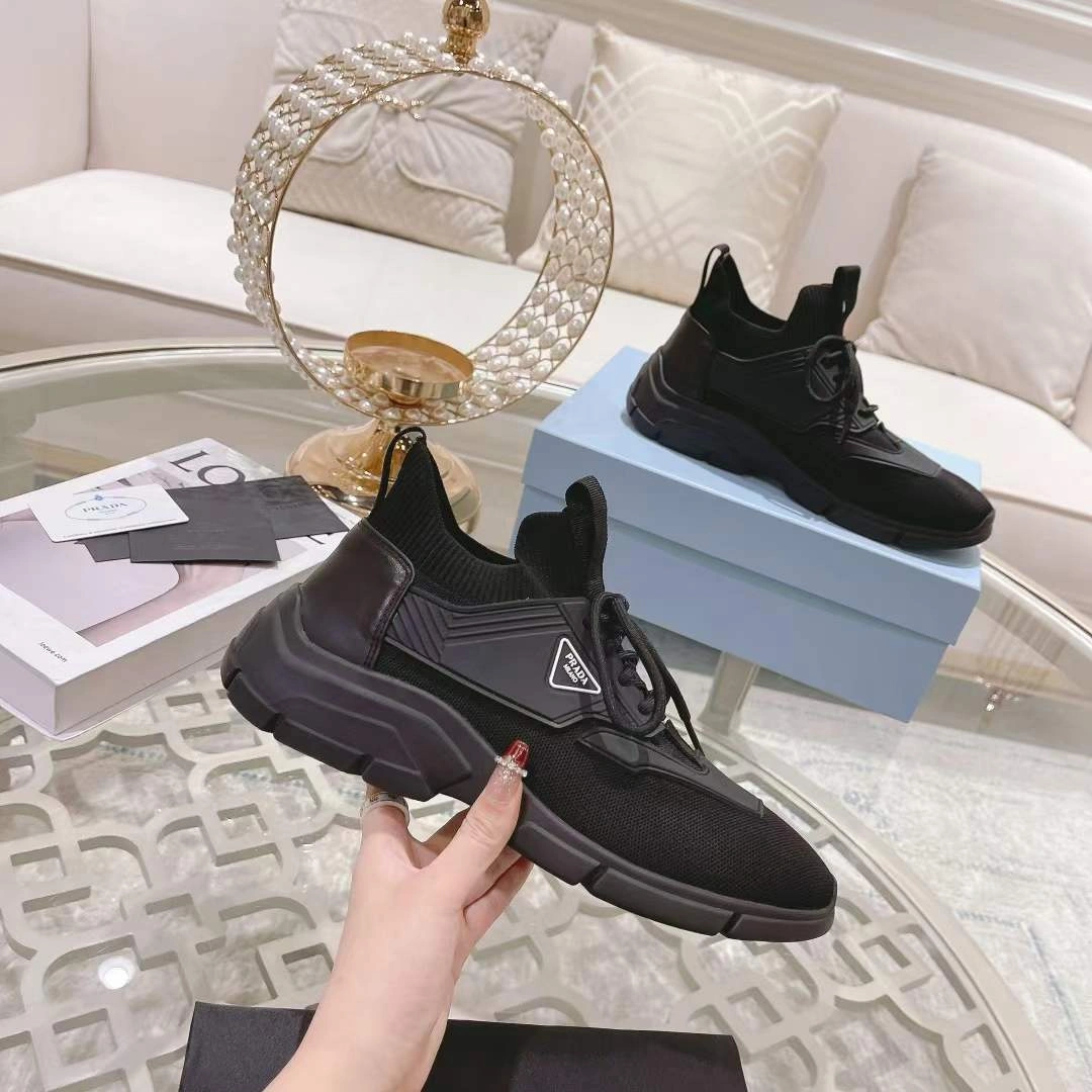 Colorful Men and Women P*rada Top Sneakers Low CL 20230825- 6531